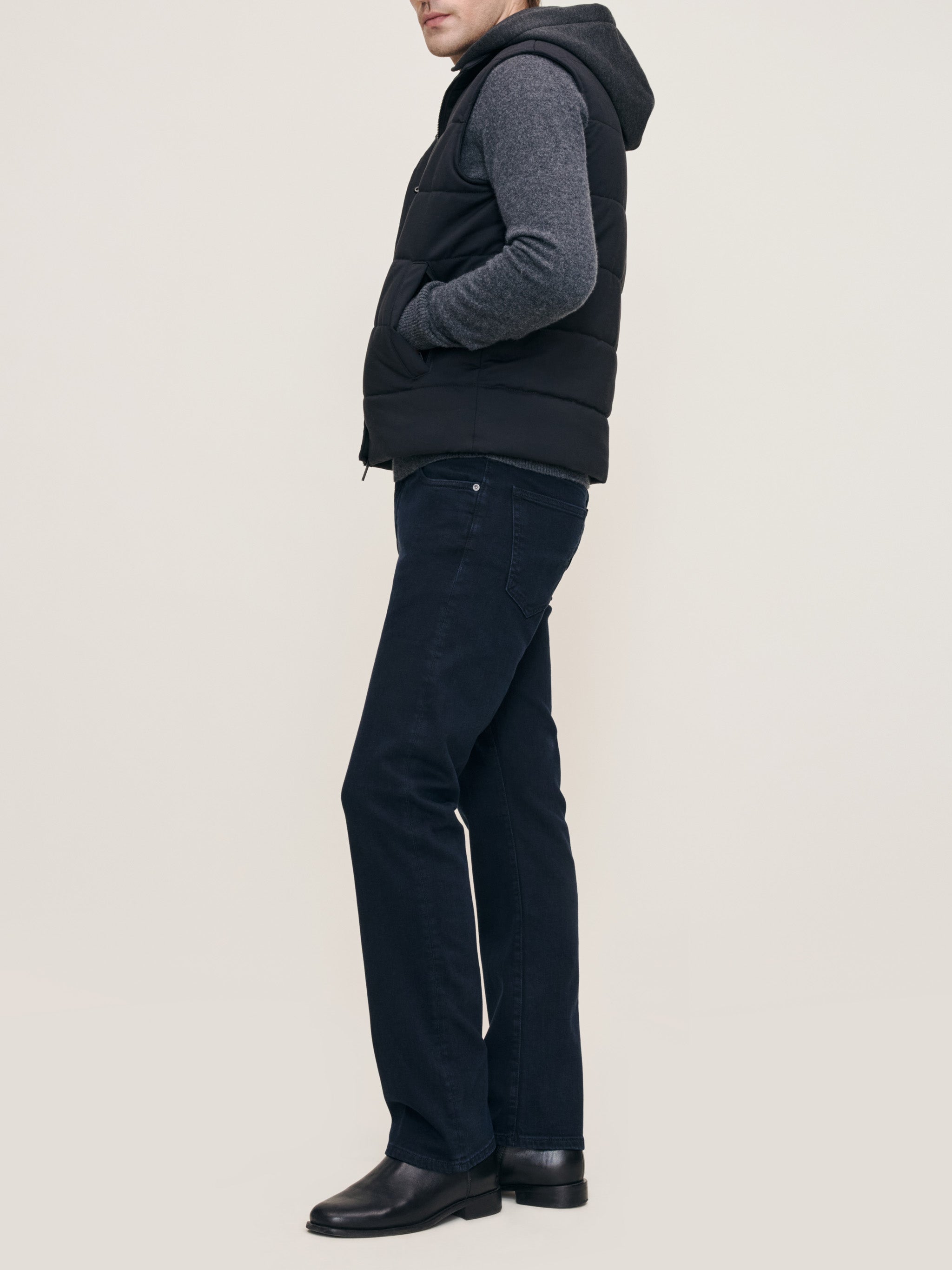 Avery Relaxed Straight Jeans | Grecian (Dark Indigo)