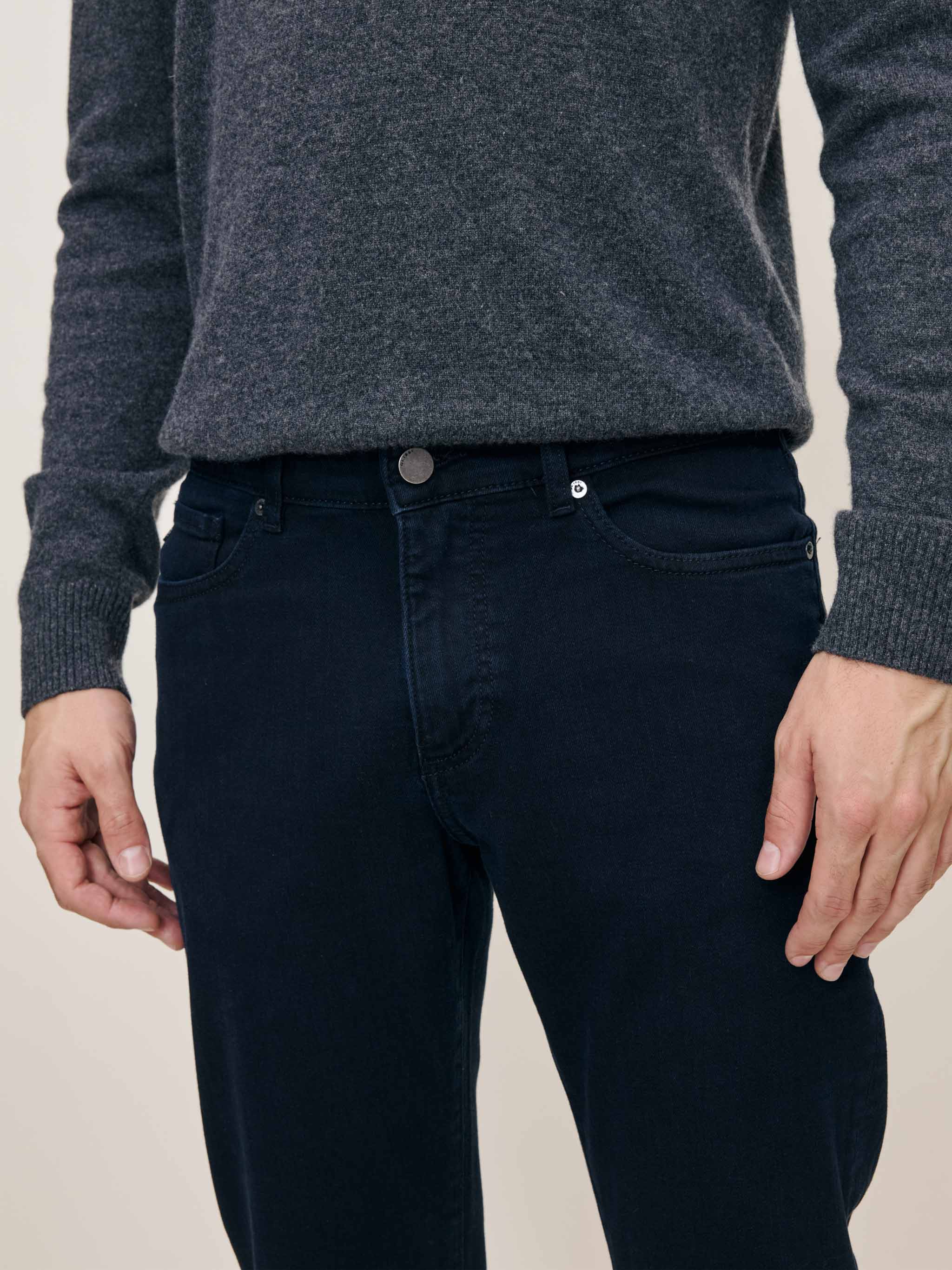 Avery Relaxed Straight Jeans | Grecian (Dark Indigo)