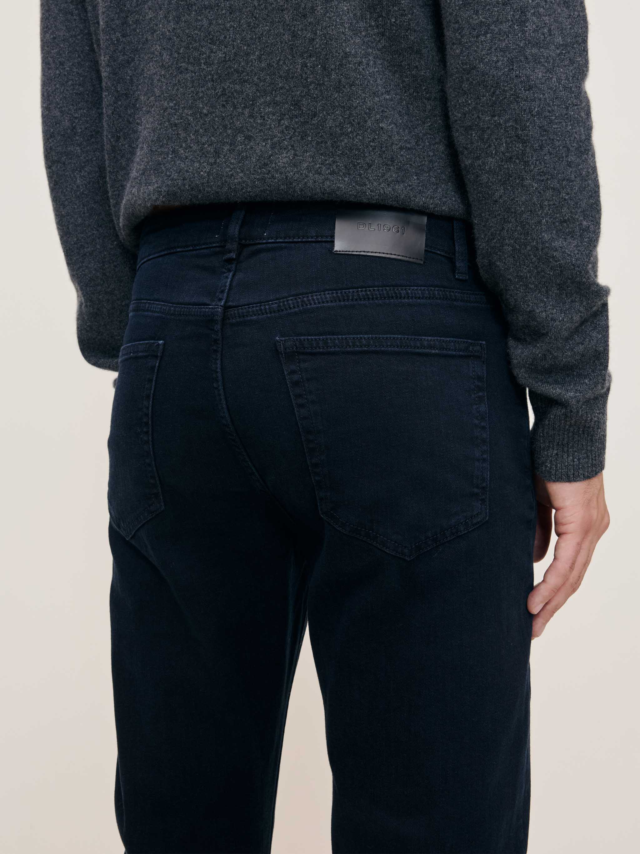 Avery Relaxed Straight Jeans | Grecian (Dark Indigo)
