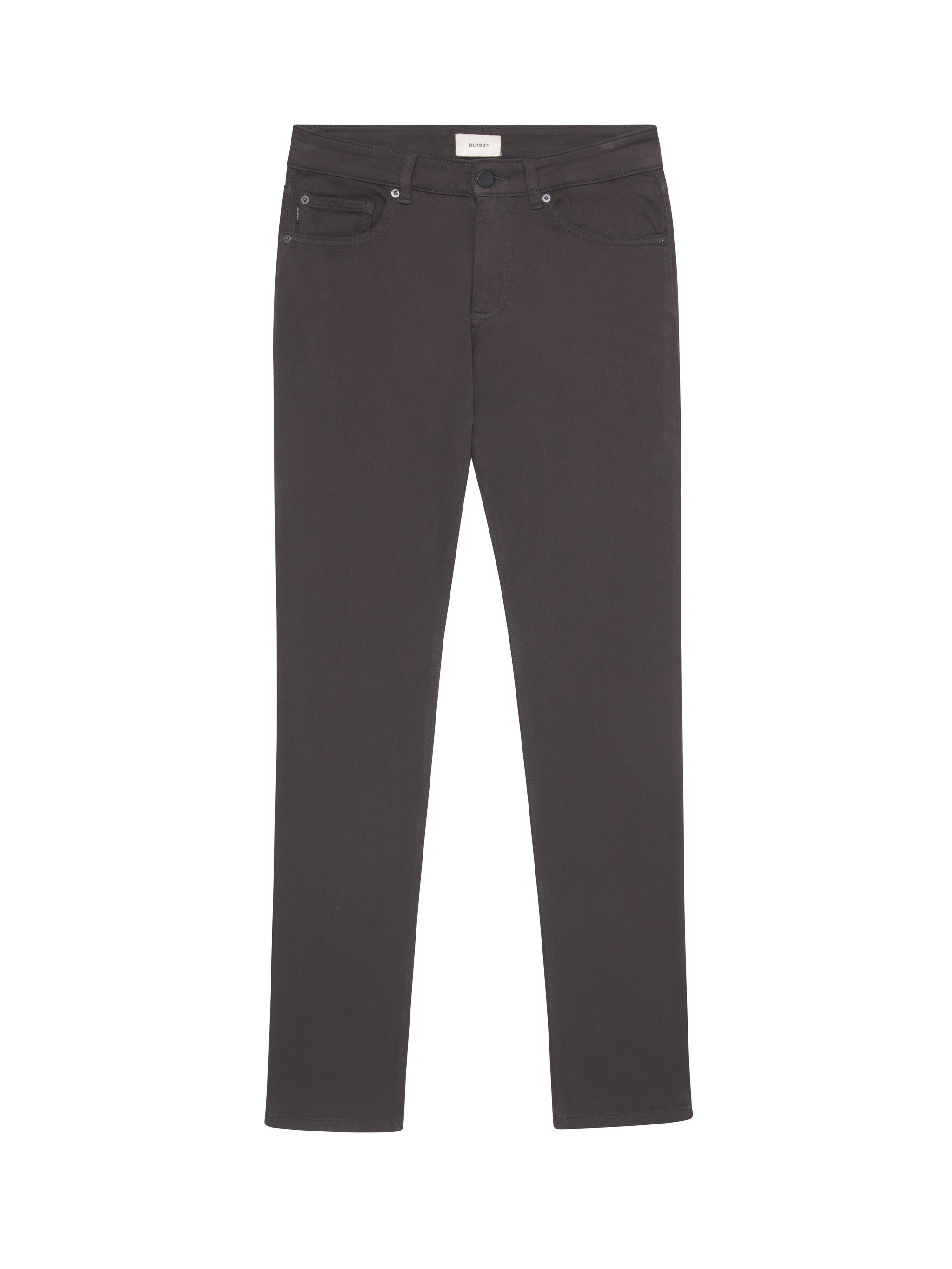 Russell Slim Straight Jeans | Anthracite (Brown)