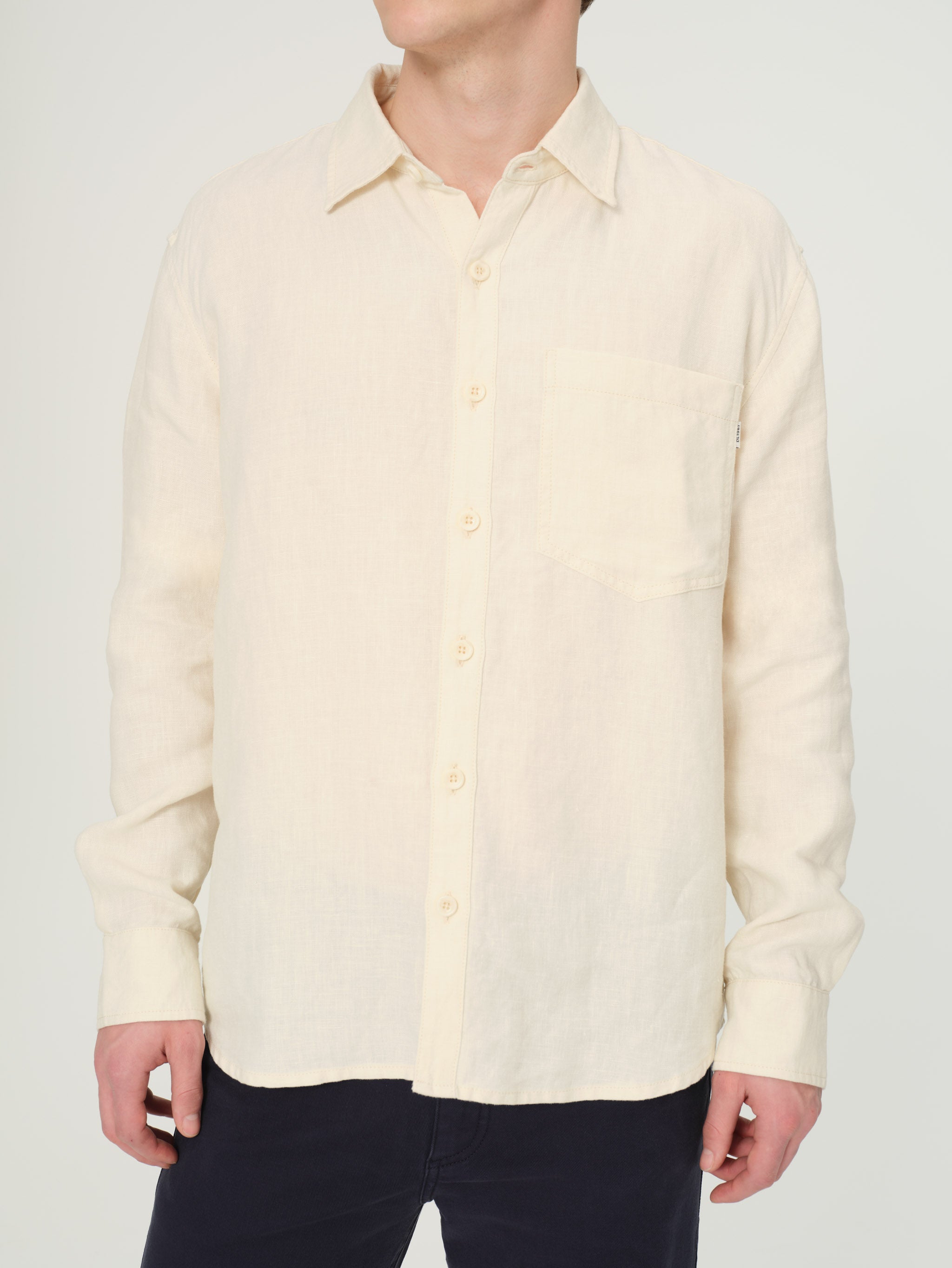 Dominick Shirt | Flax Linen