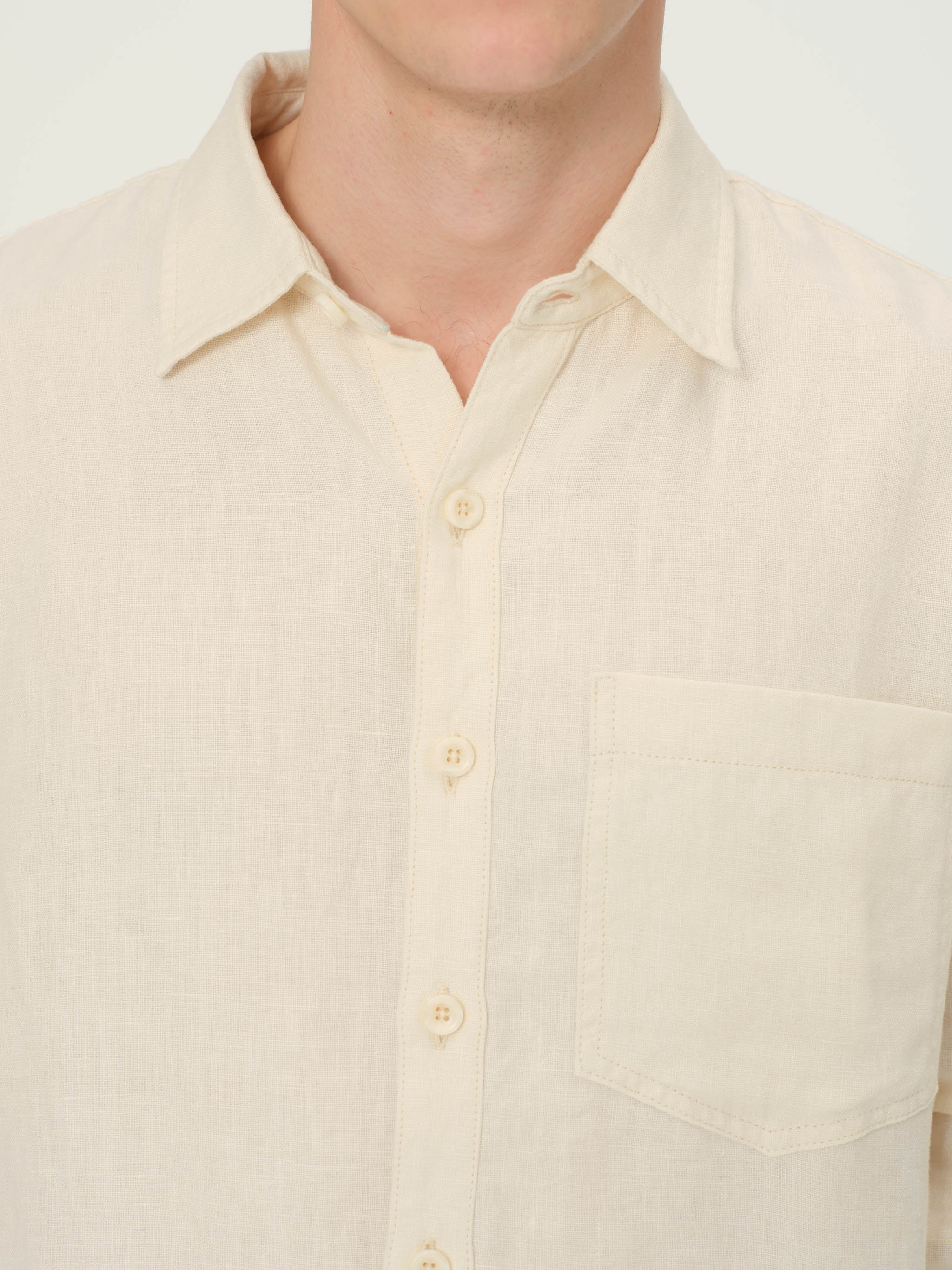 Dominick Shirt | Flax Linen