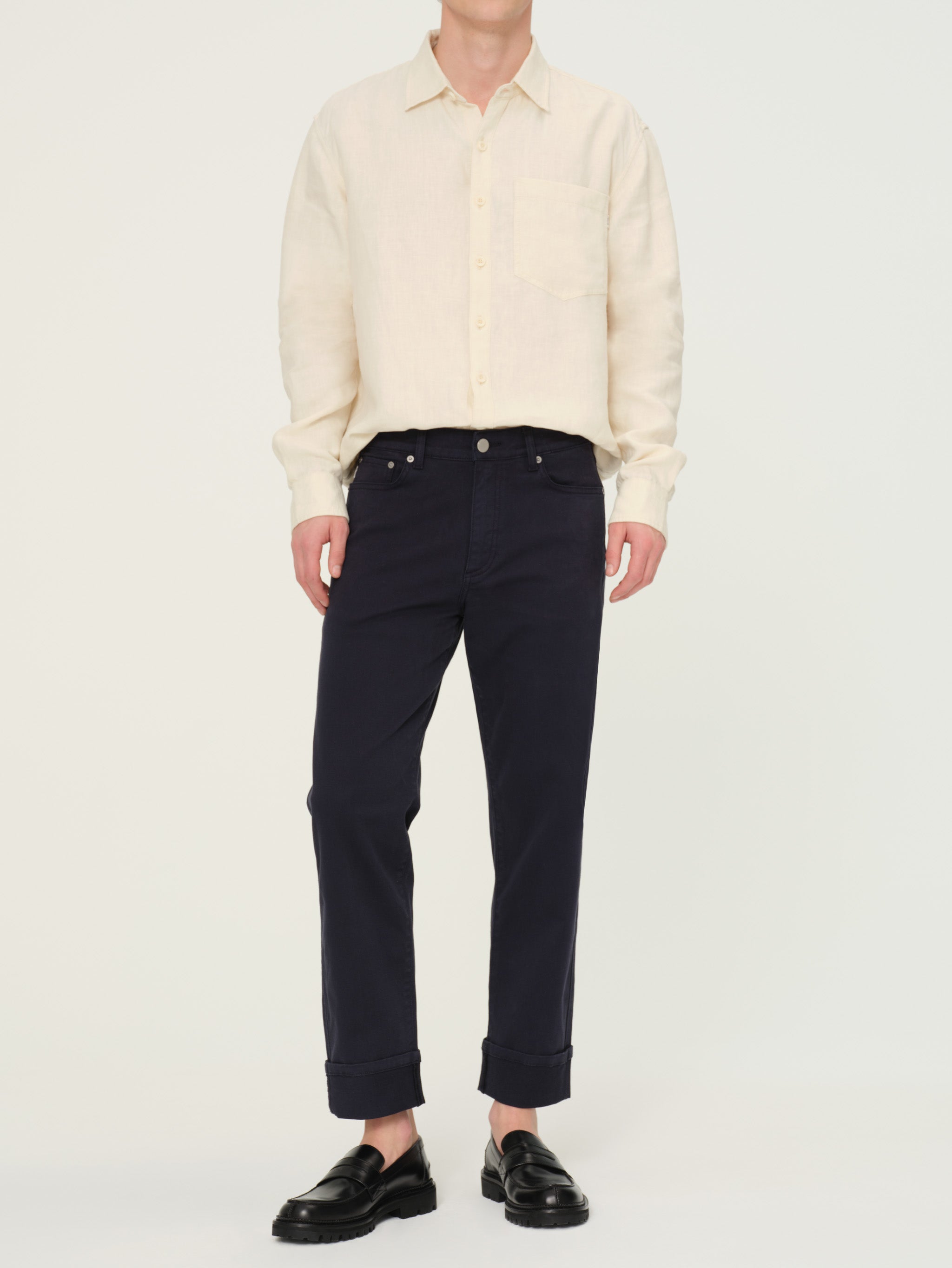 Dominick Shirt | Flax Linen