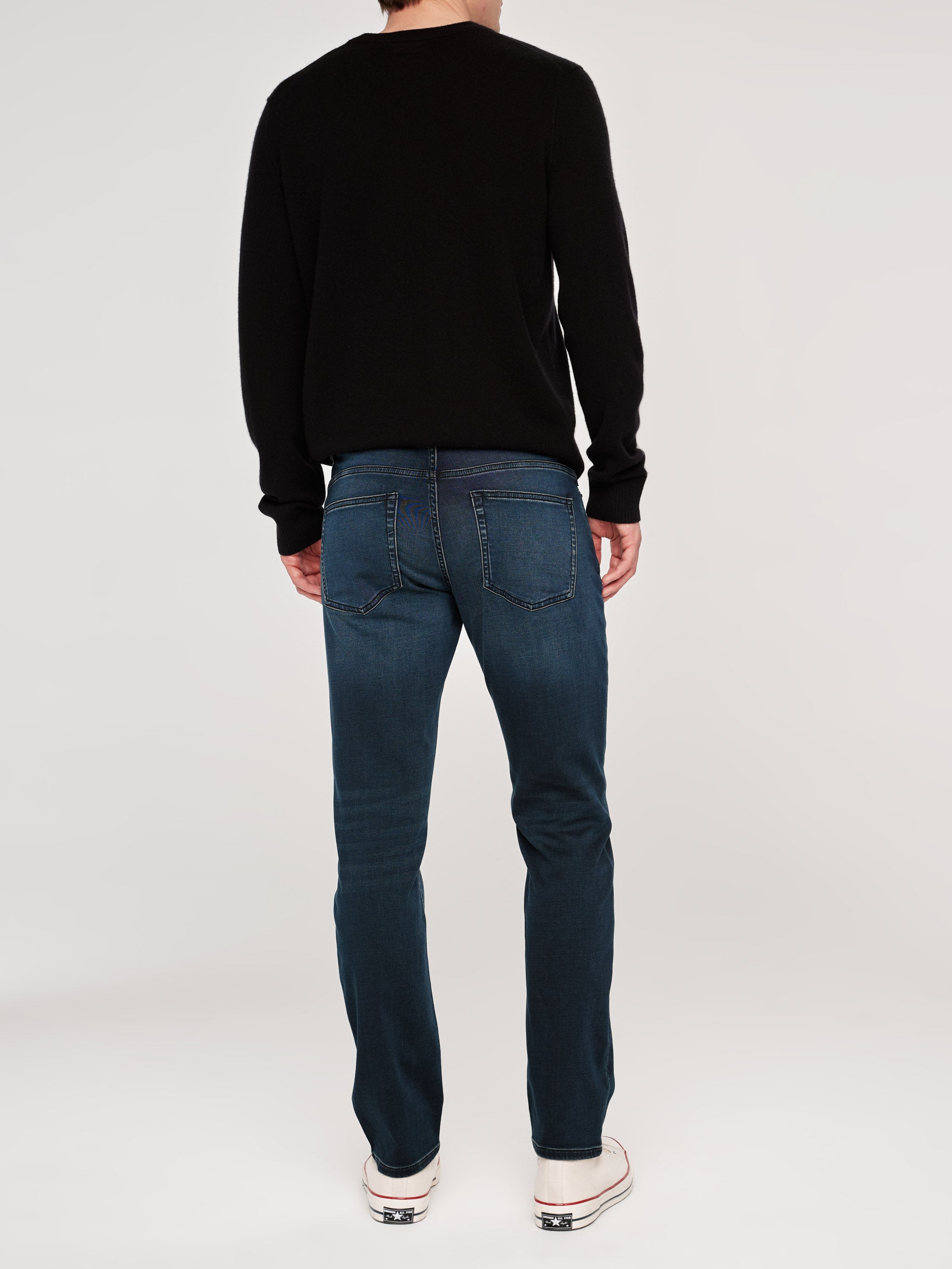 Nick Slim Jeans | Overdyed Knit (Dark Indigo)