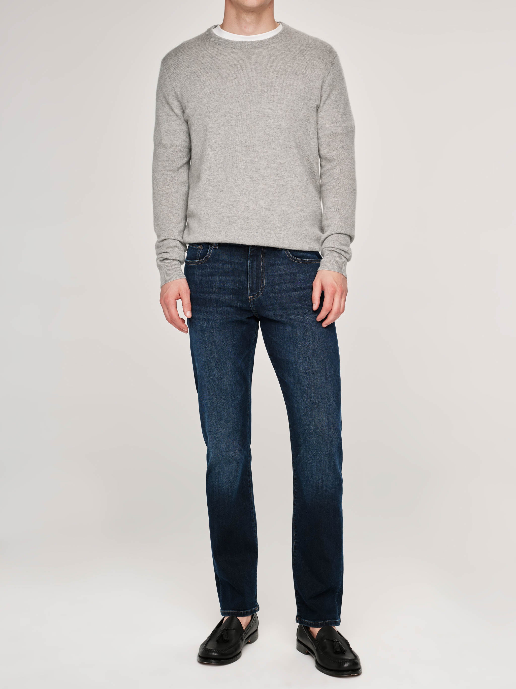 Russell Slim Straight Jeans | Thunderbird (Dark Indigo)