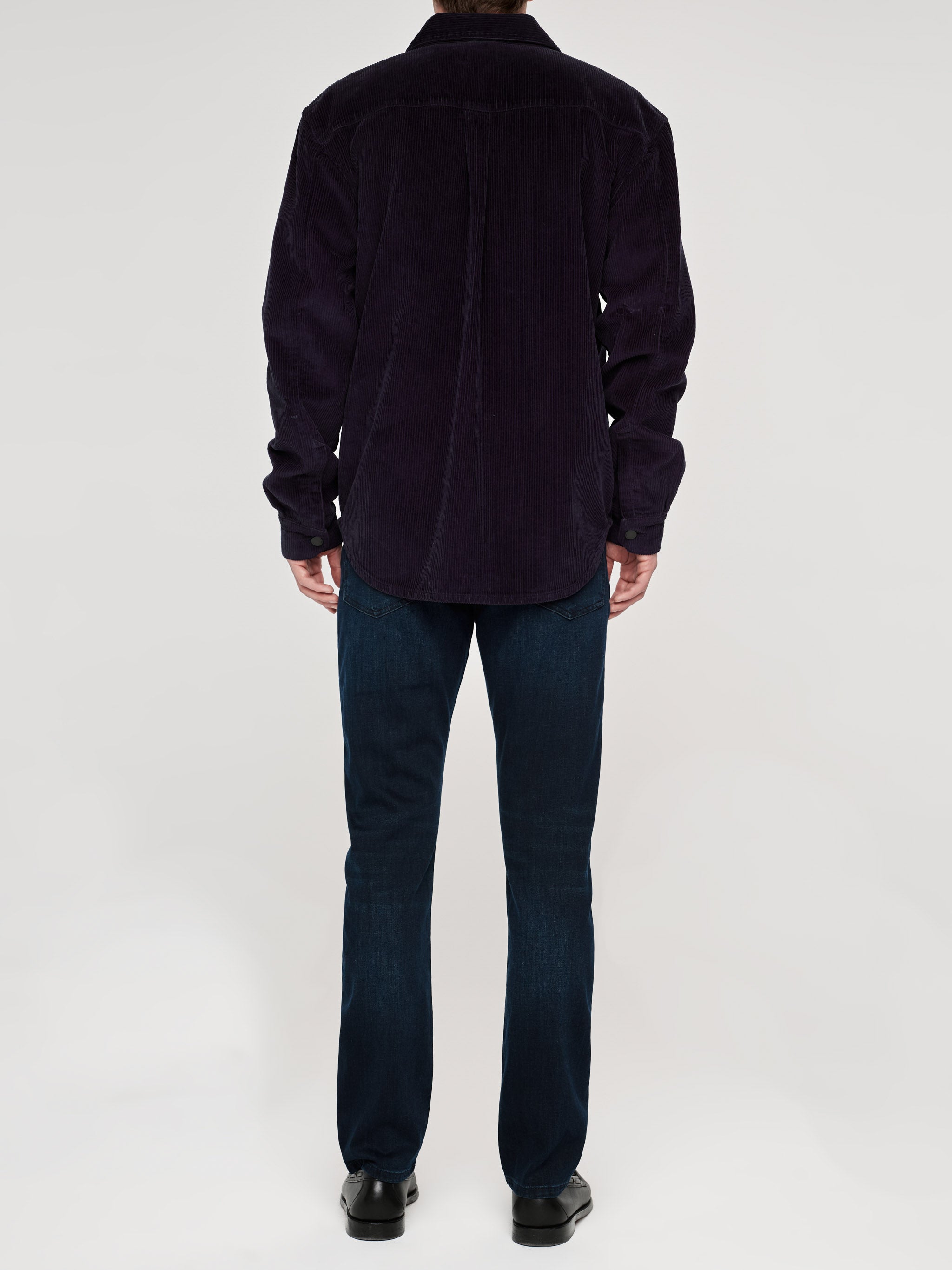 Hudson & Perry Shirt | Deep Marine Corduroy (Navy)