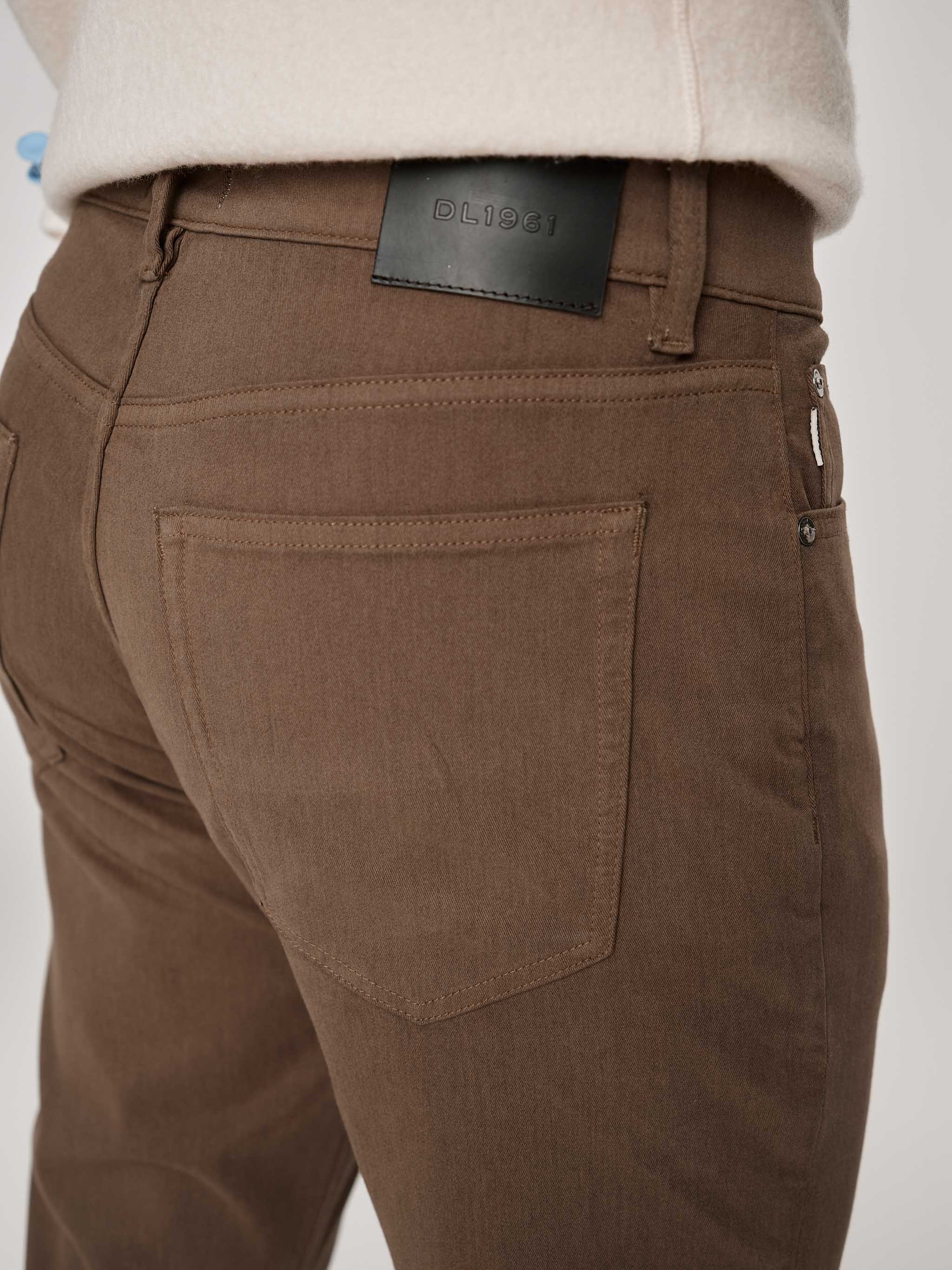 Russell Slim Straight Pants | Olivebridge (Green)