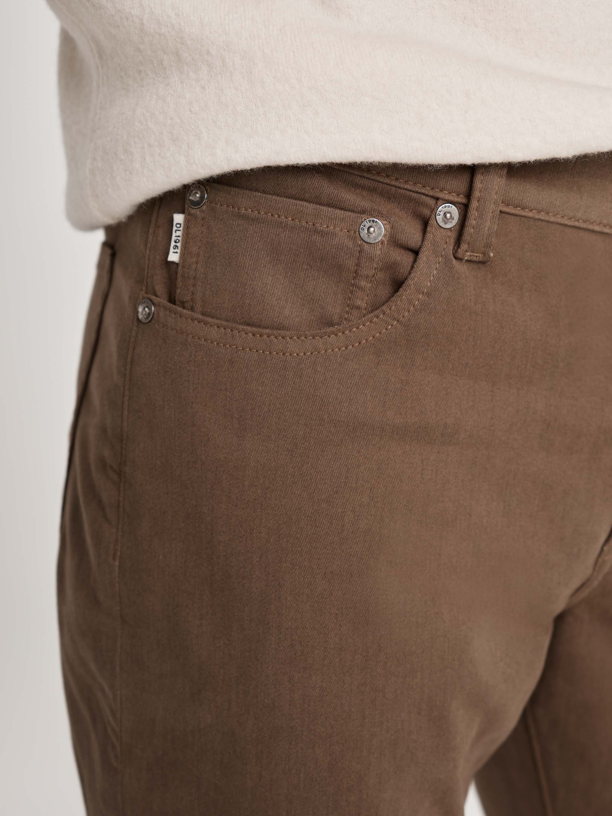 Russell Slim Straight Pants | Olivebridge (Green)