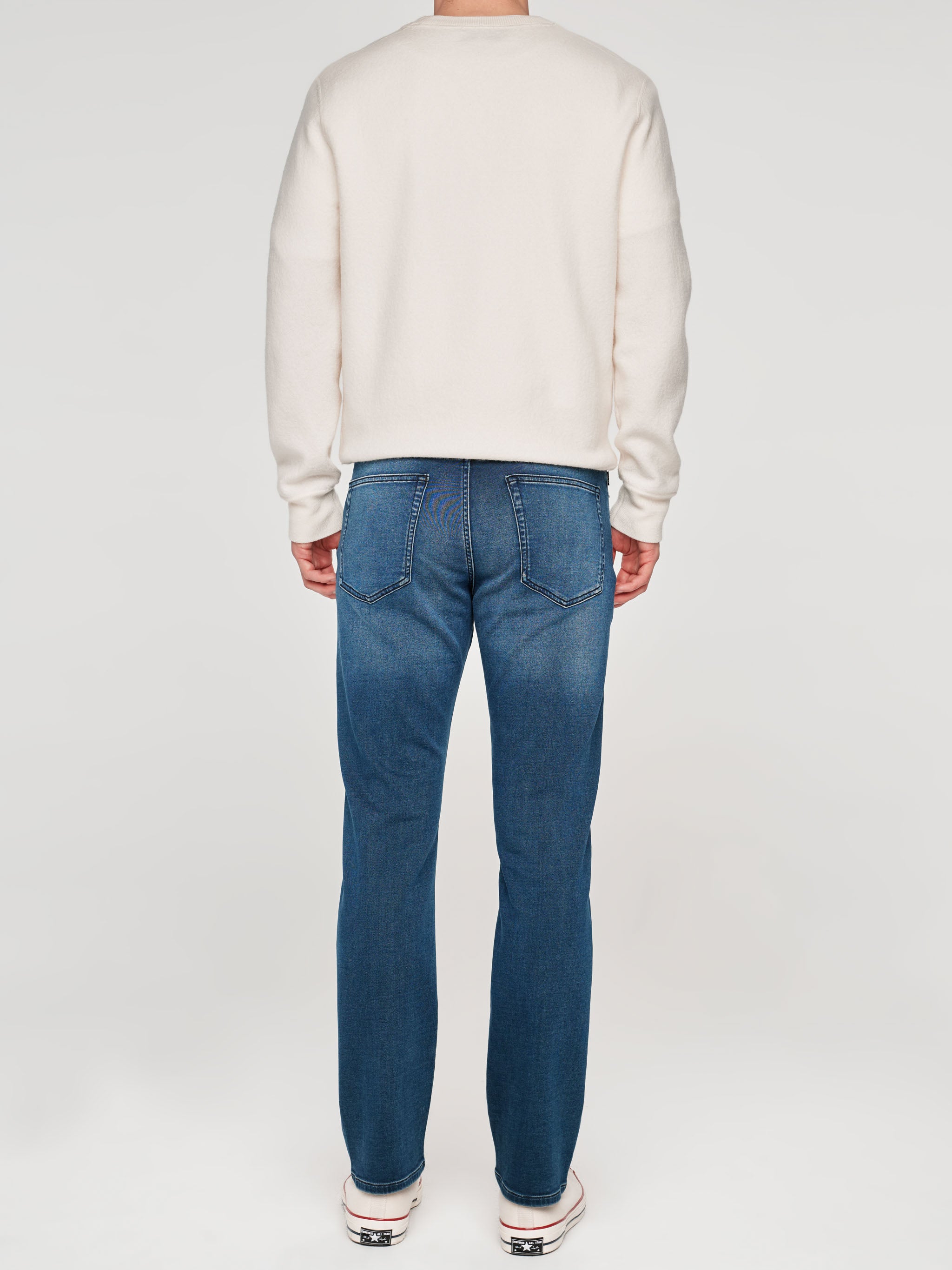 Avery Relaxed Straight Jeans | Chesapeake (Mid Indigo)