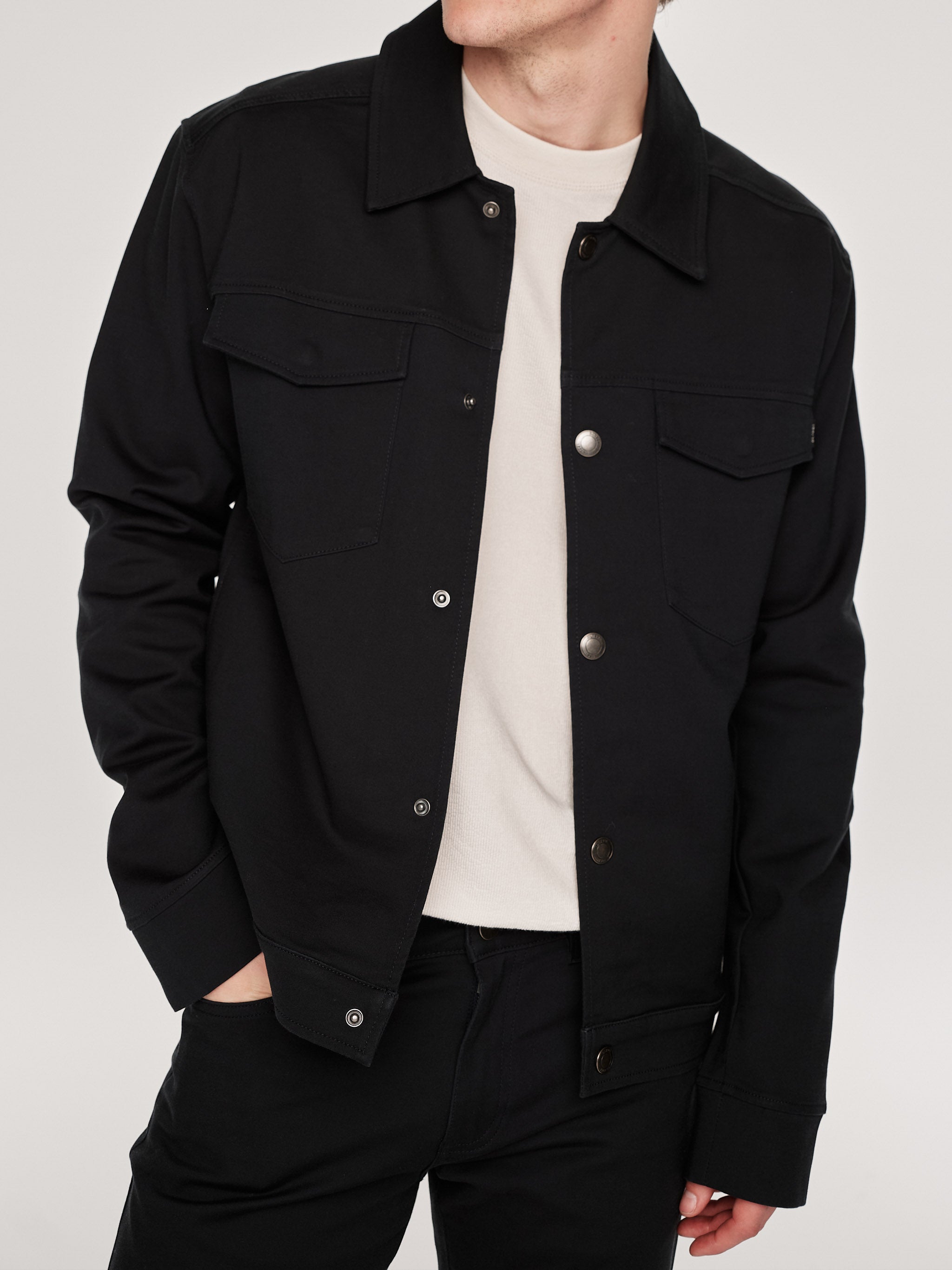 Vaughn Trucker  Jacket | Depths (Navy)