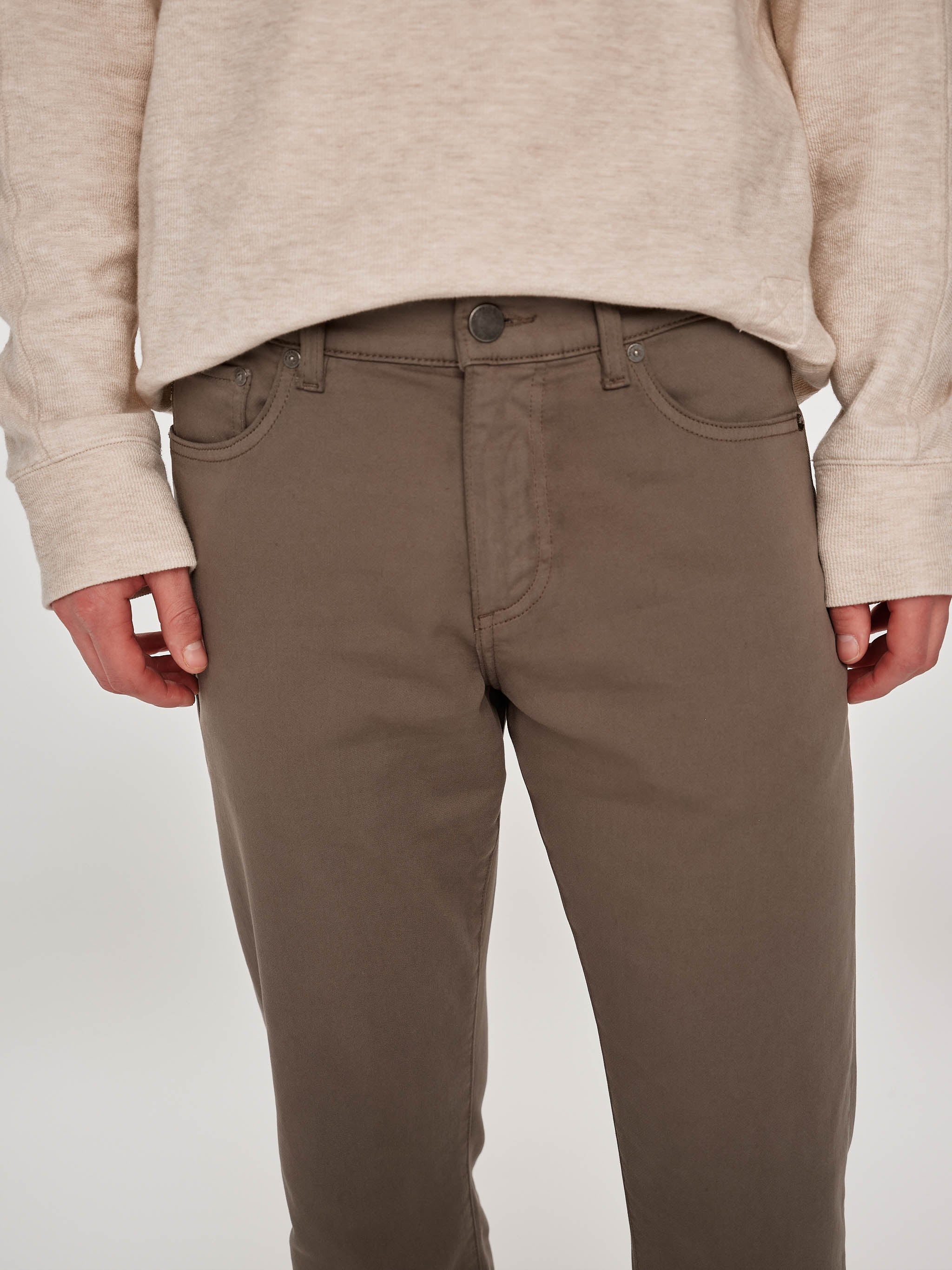 Russell Slim Straight Jeans | Stone Grey