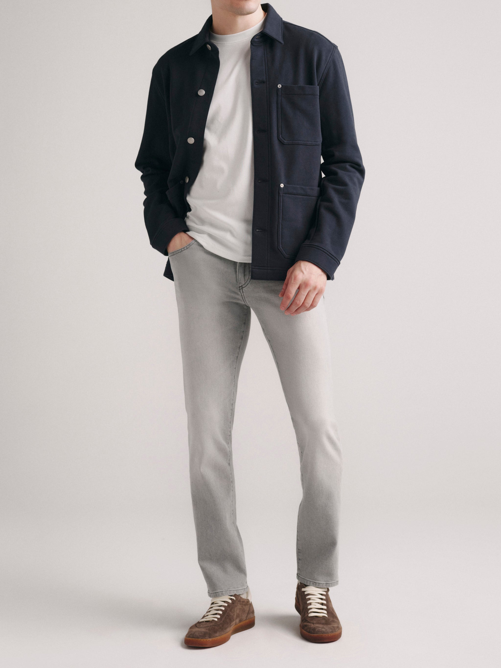 Nick Slim Jeans | Lt. Smoke