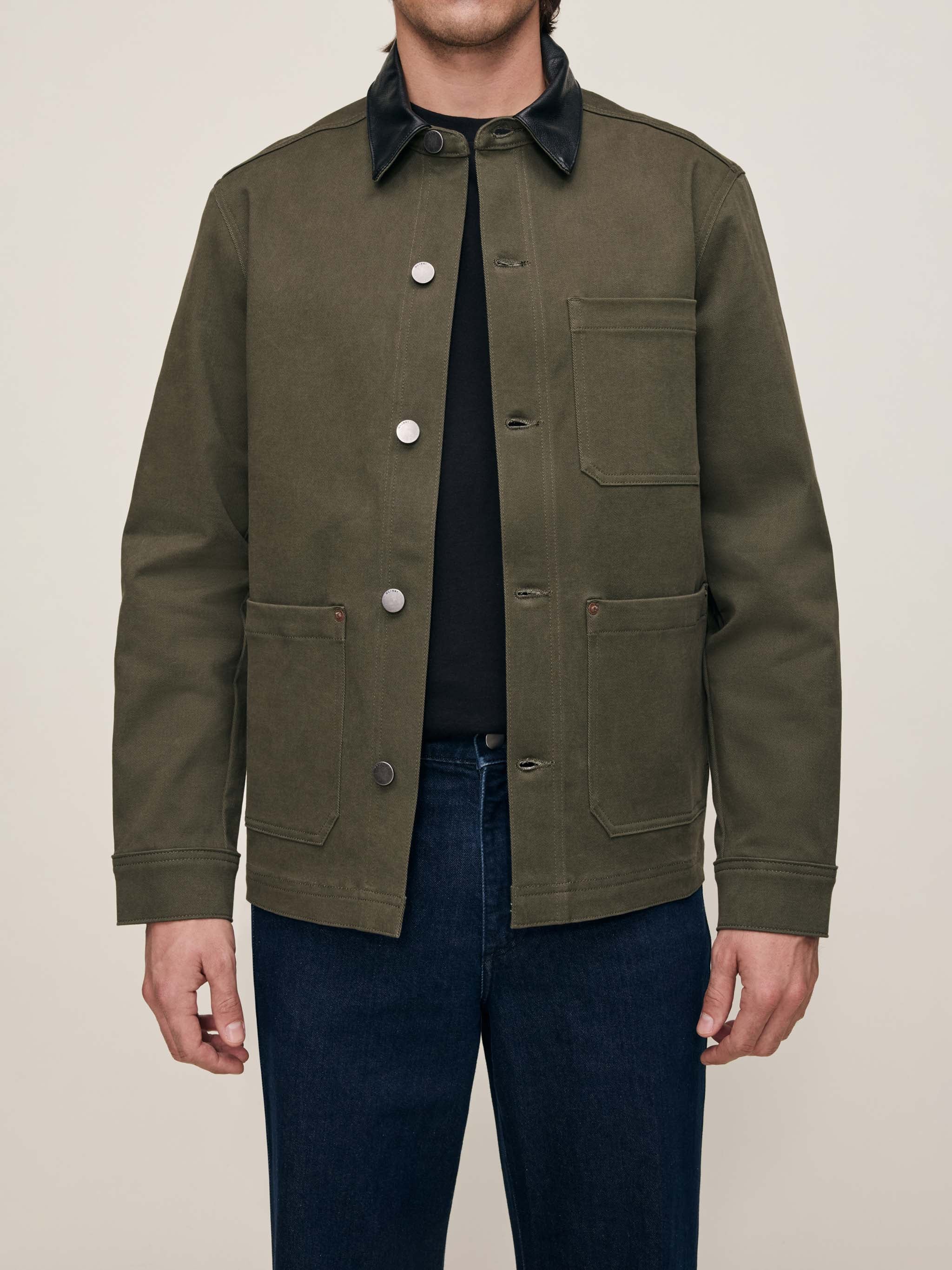 DL1961 | Sean Shirt Jacket | Military Green DL1961 | Sean Shirt Jacket | Military Green