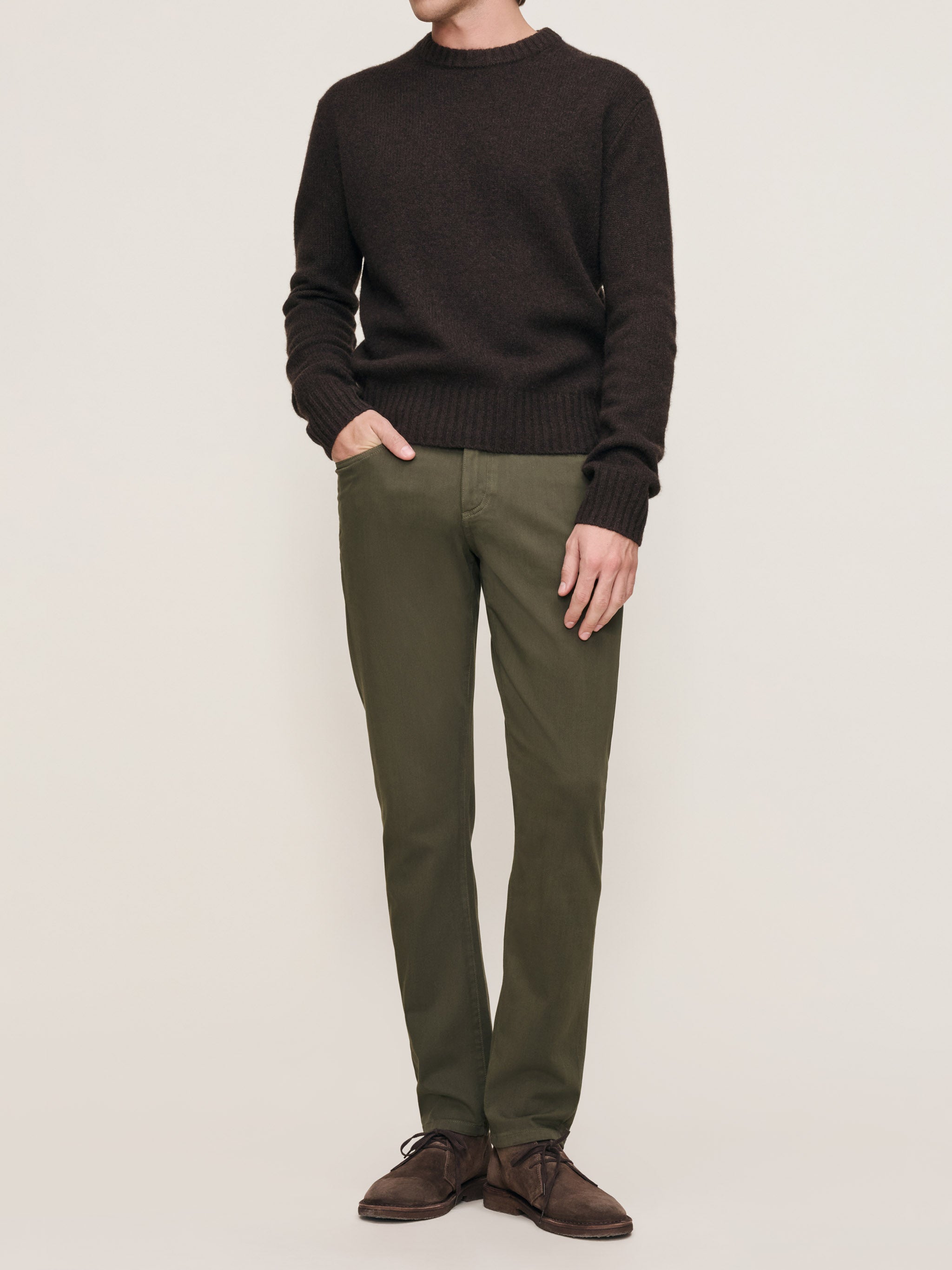 Crewneck Sweater | Umber