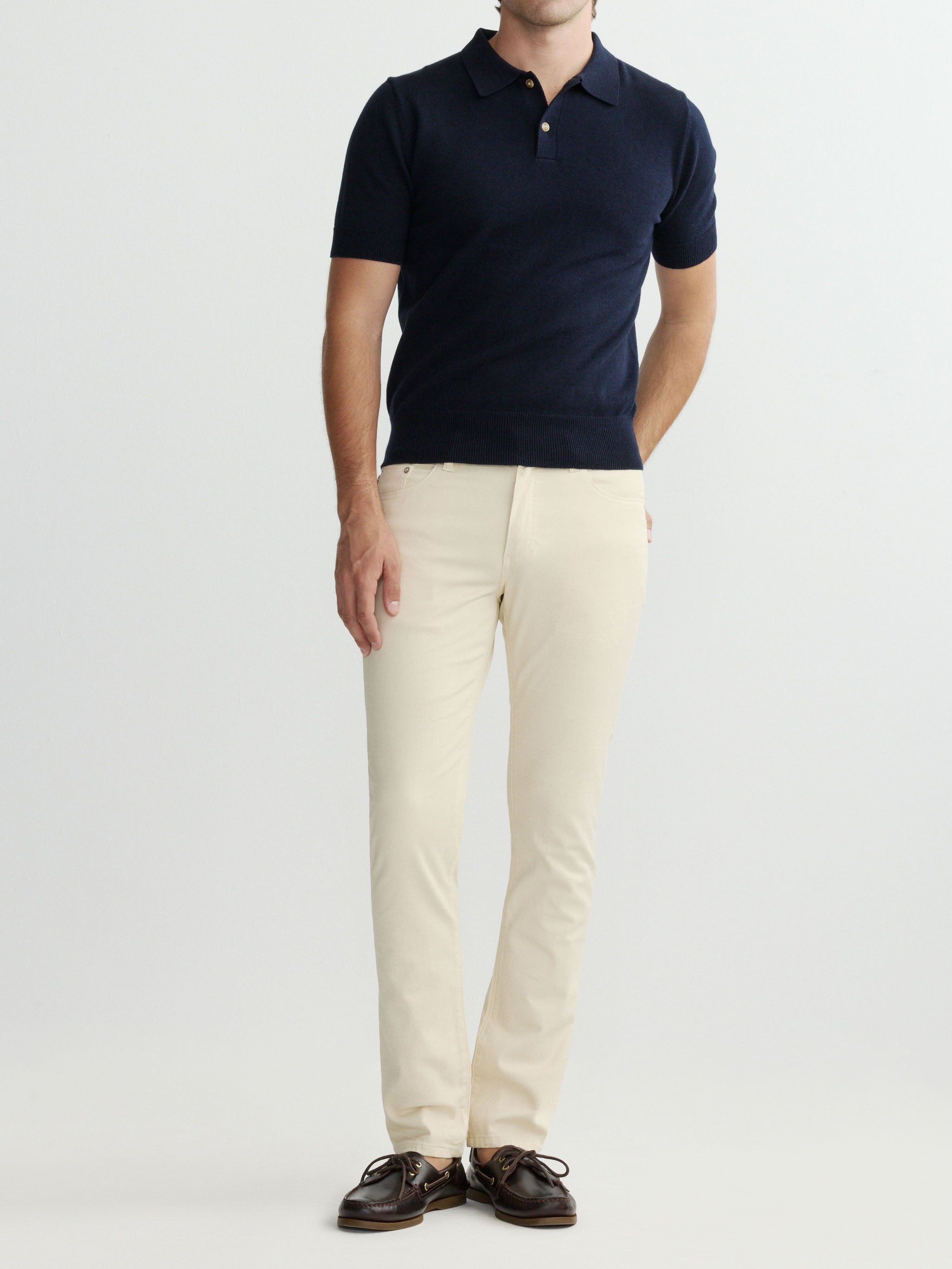 Knit Polo Short Sleeve | Navy