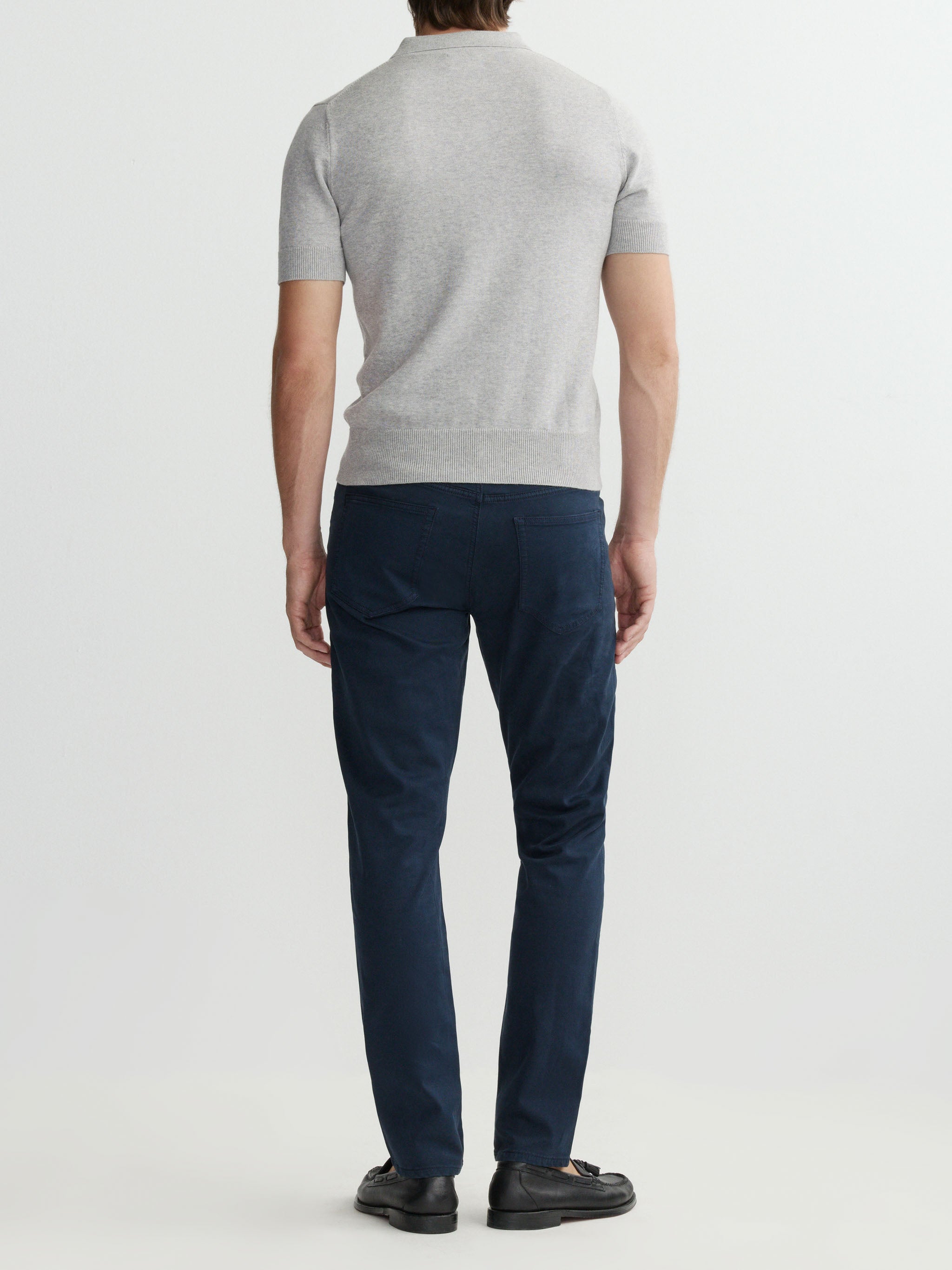Knit Polo: Short Sleeve | Concrete