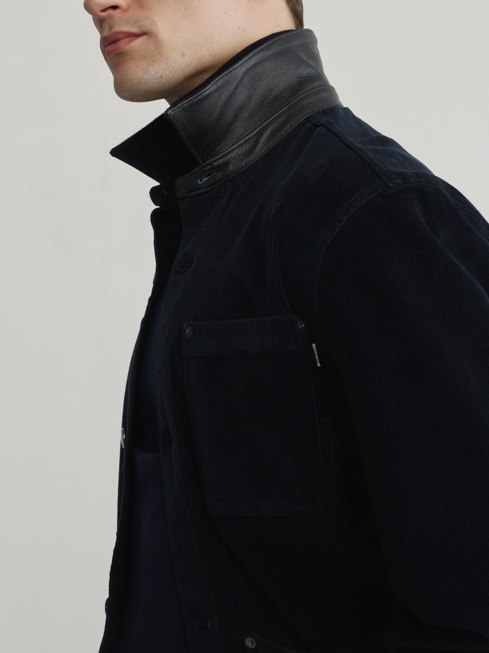 Sean Corduroy Shirt Jacket | Skyline