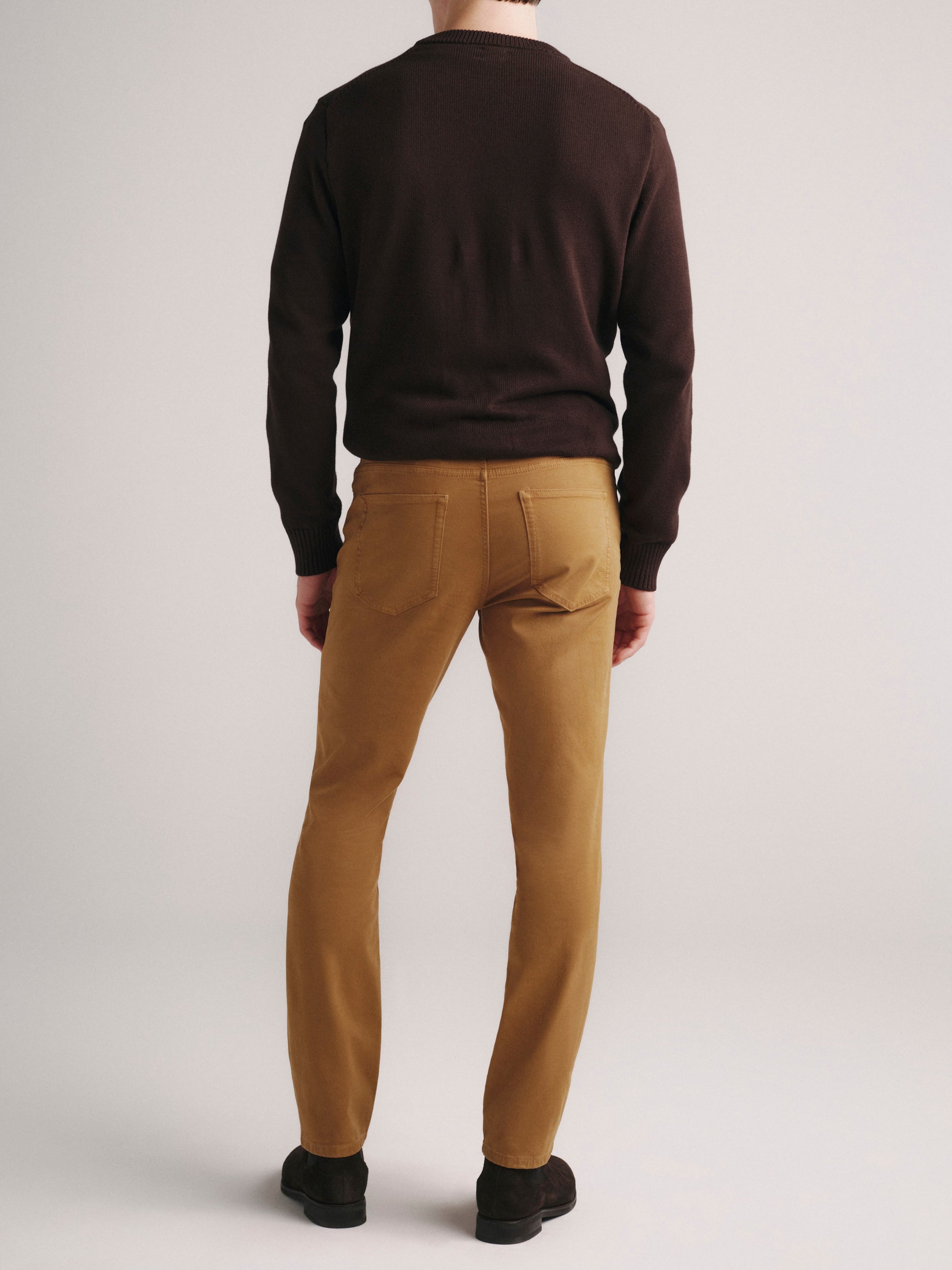 Nick Slim Pants | Brass