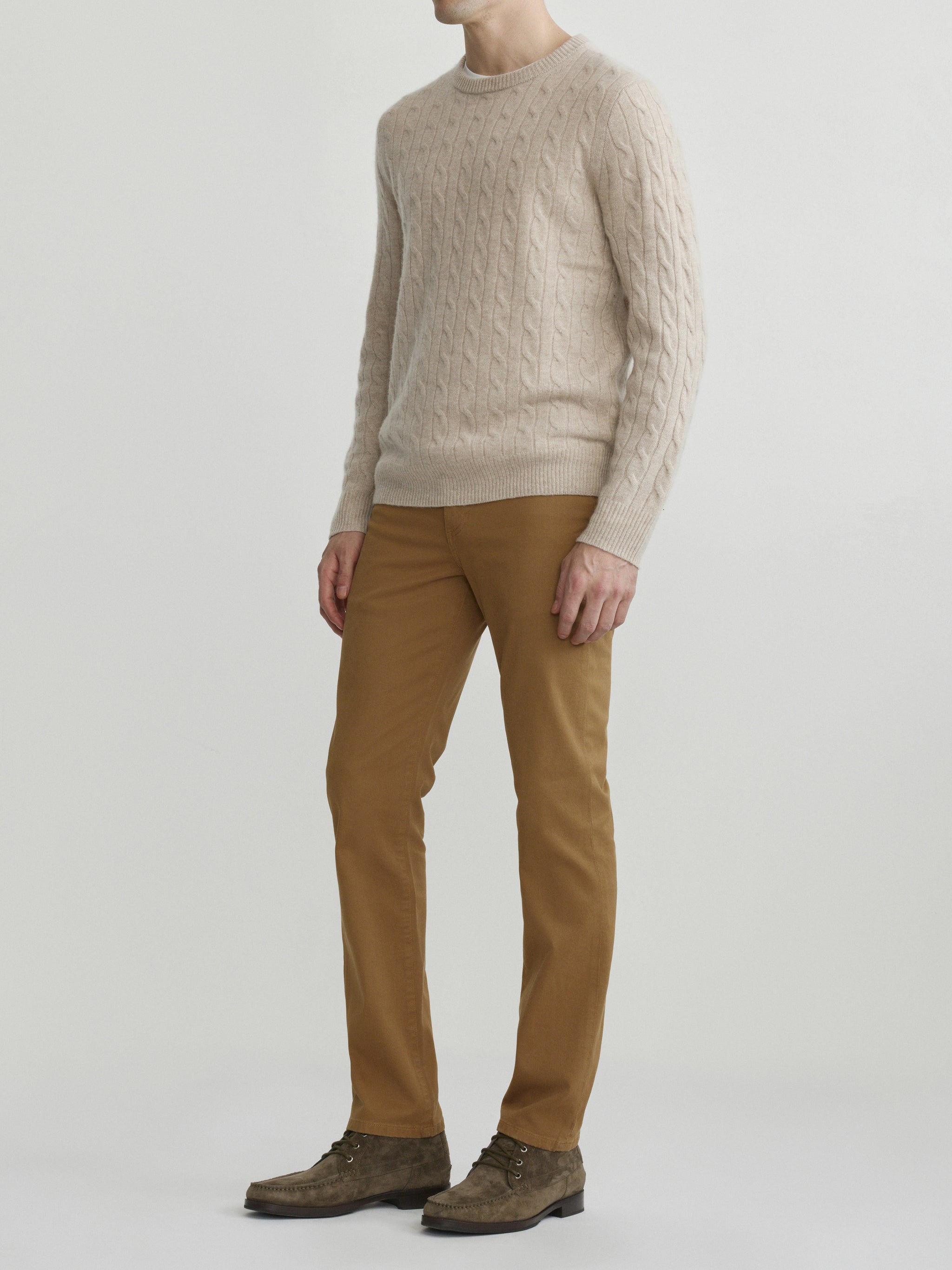 Russell Slim Straight Pants | Brass