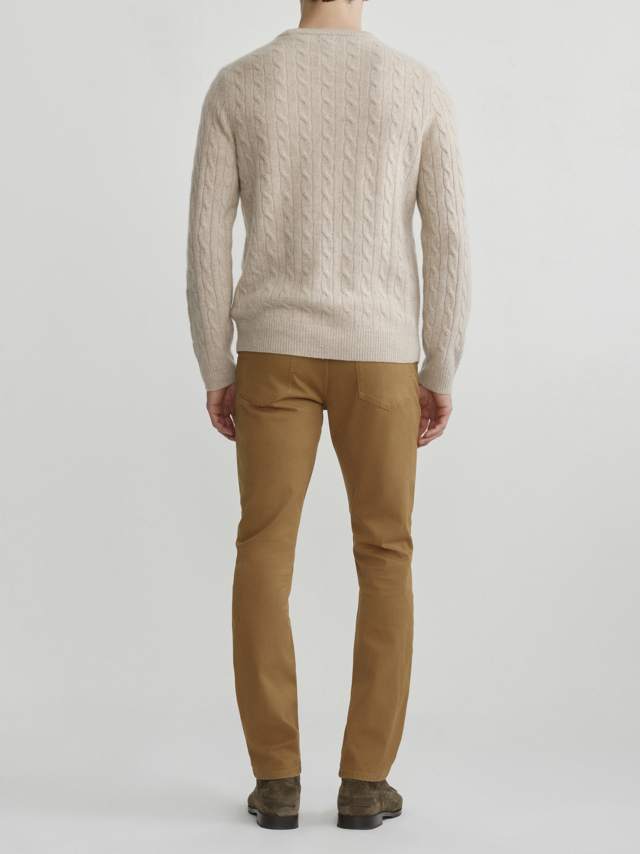 Russell Slim Straight Pants | Brass