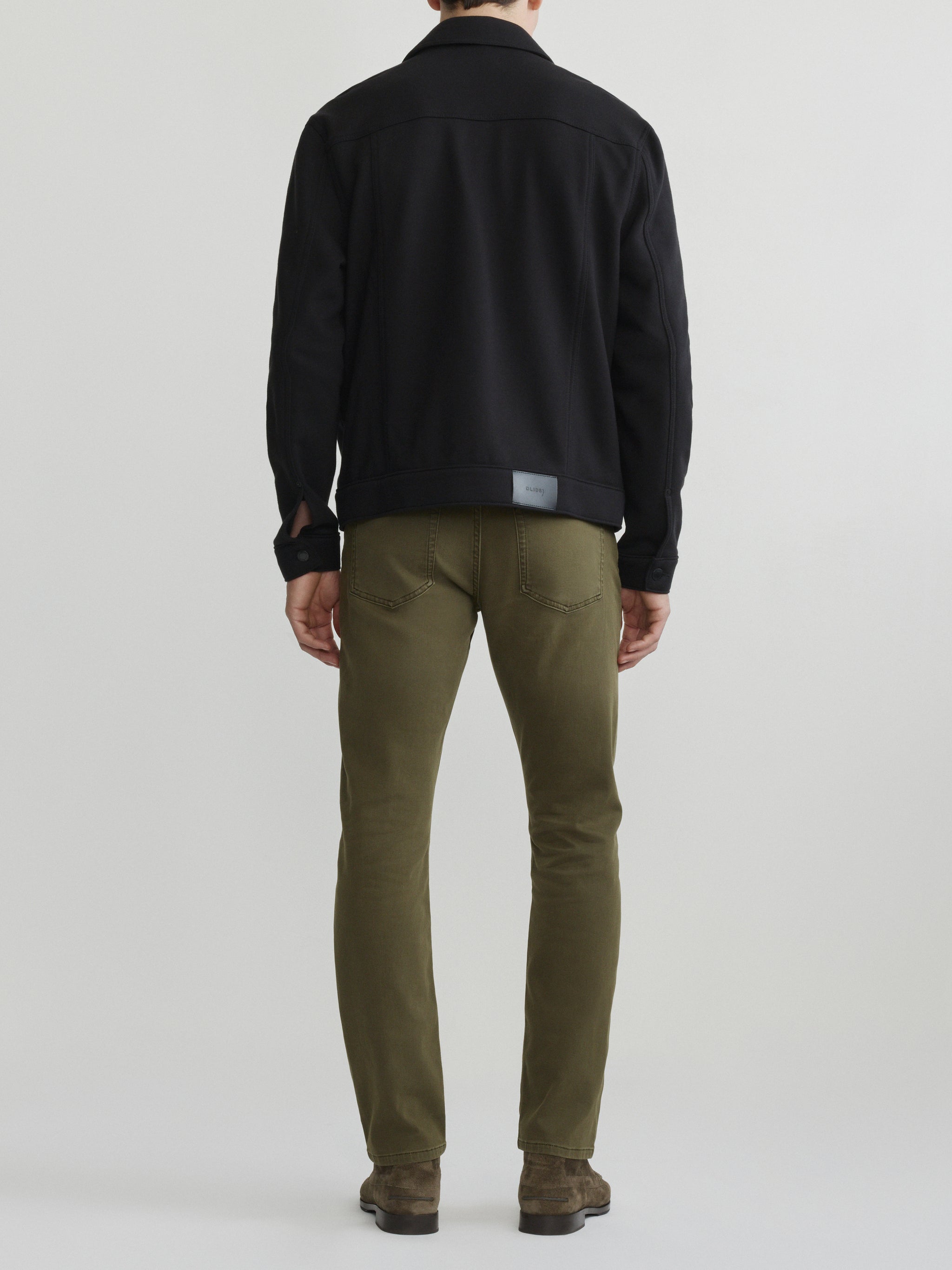 Russell Slim Straight Jeans | Olive