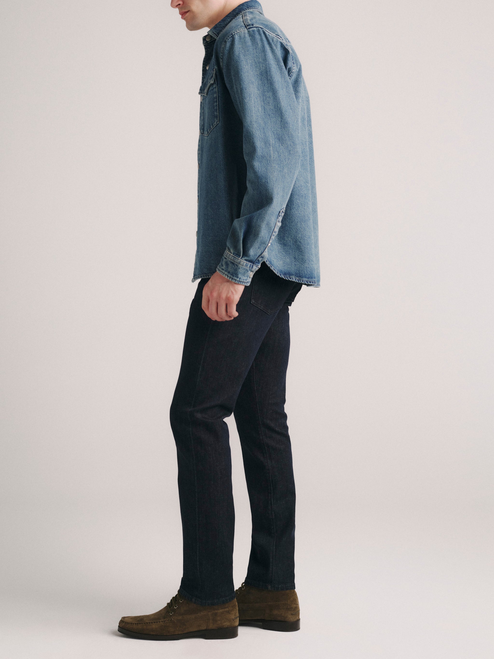 Russell Slim Straight Jeans | Crescent Harbor