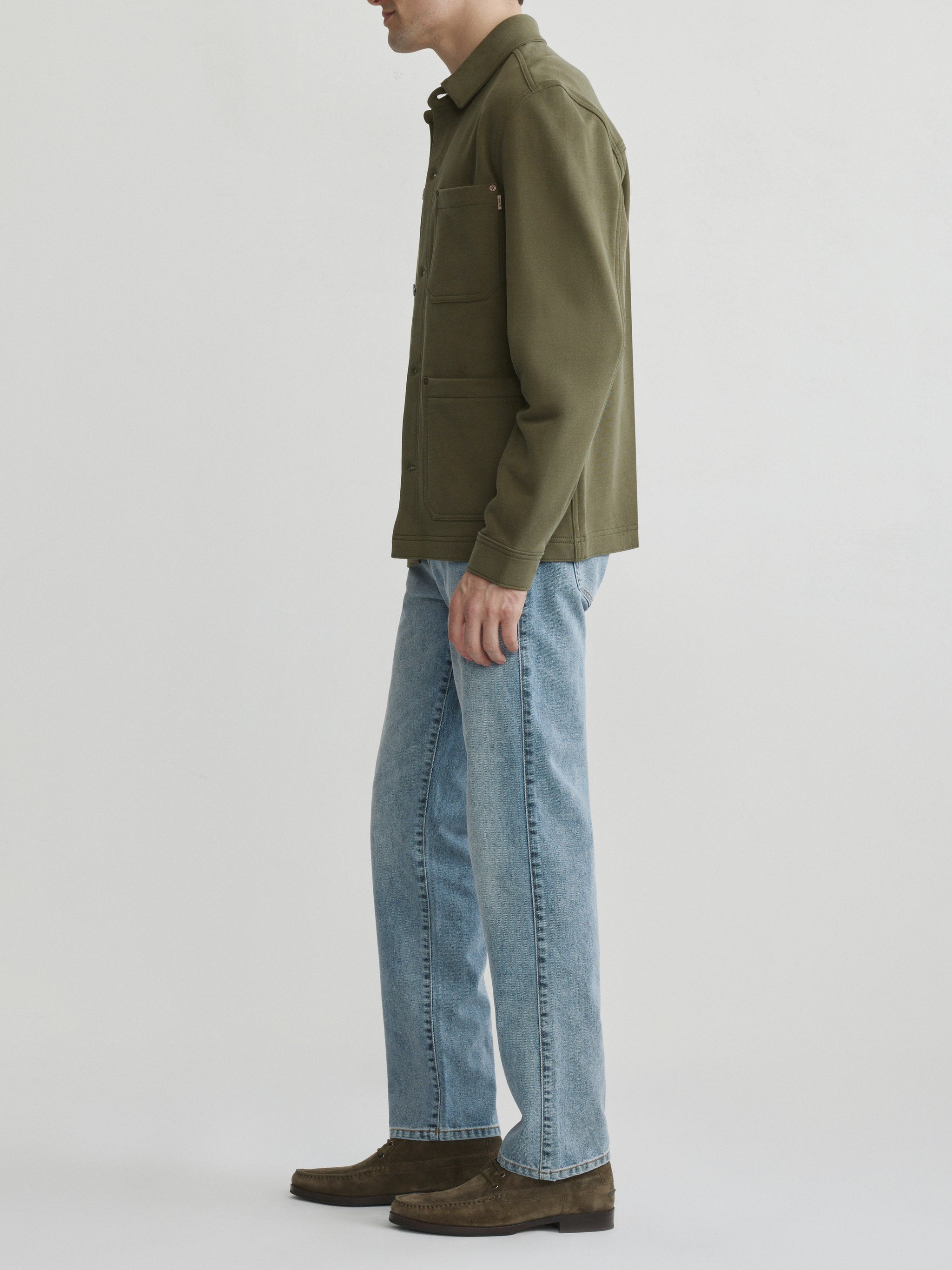 Noah Straight Jeans | Silver Stream