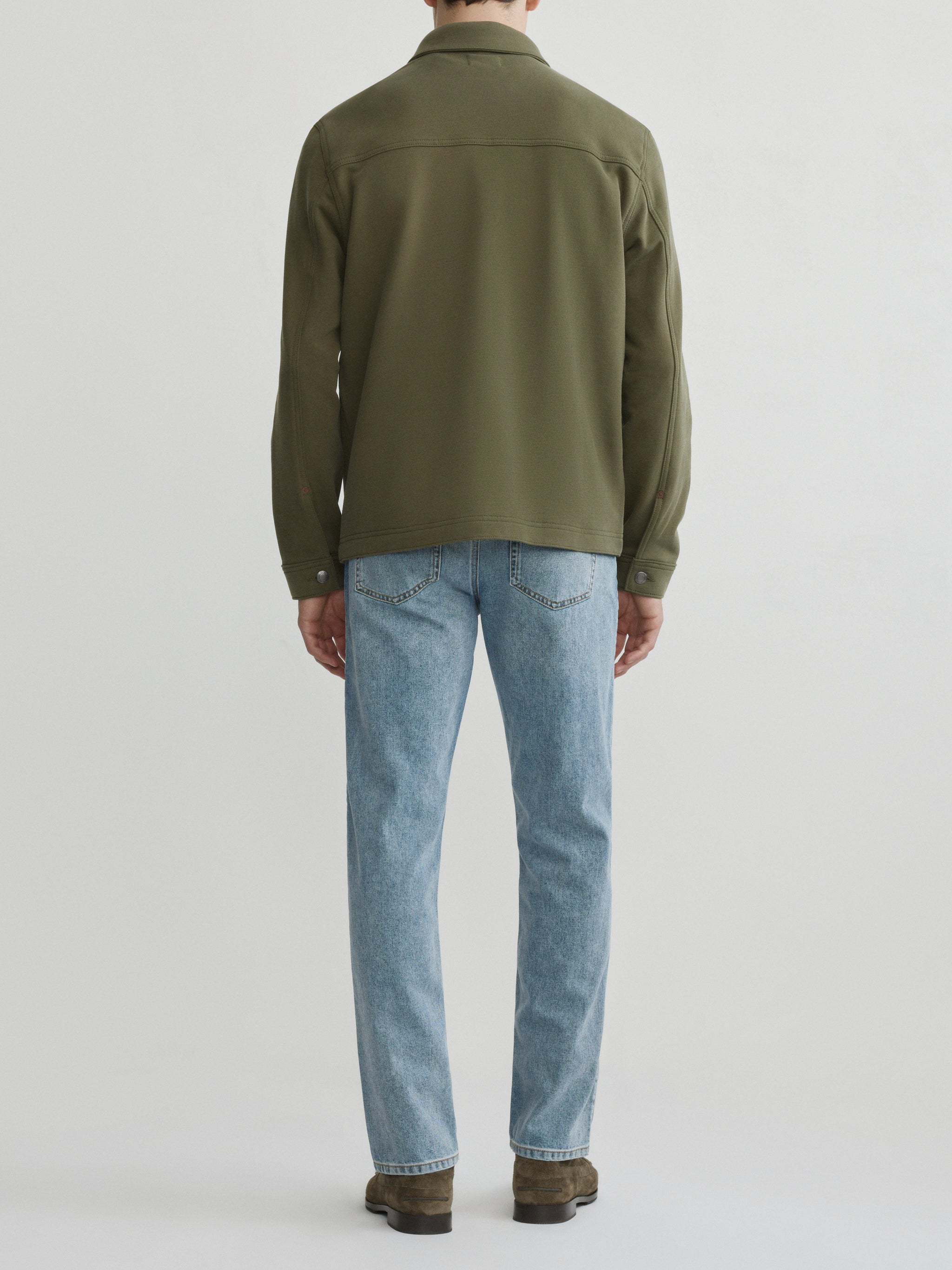 Noah Straight Jeans | Silver Stream