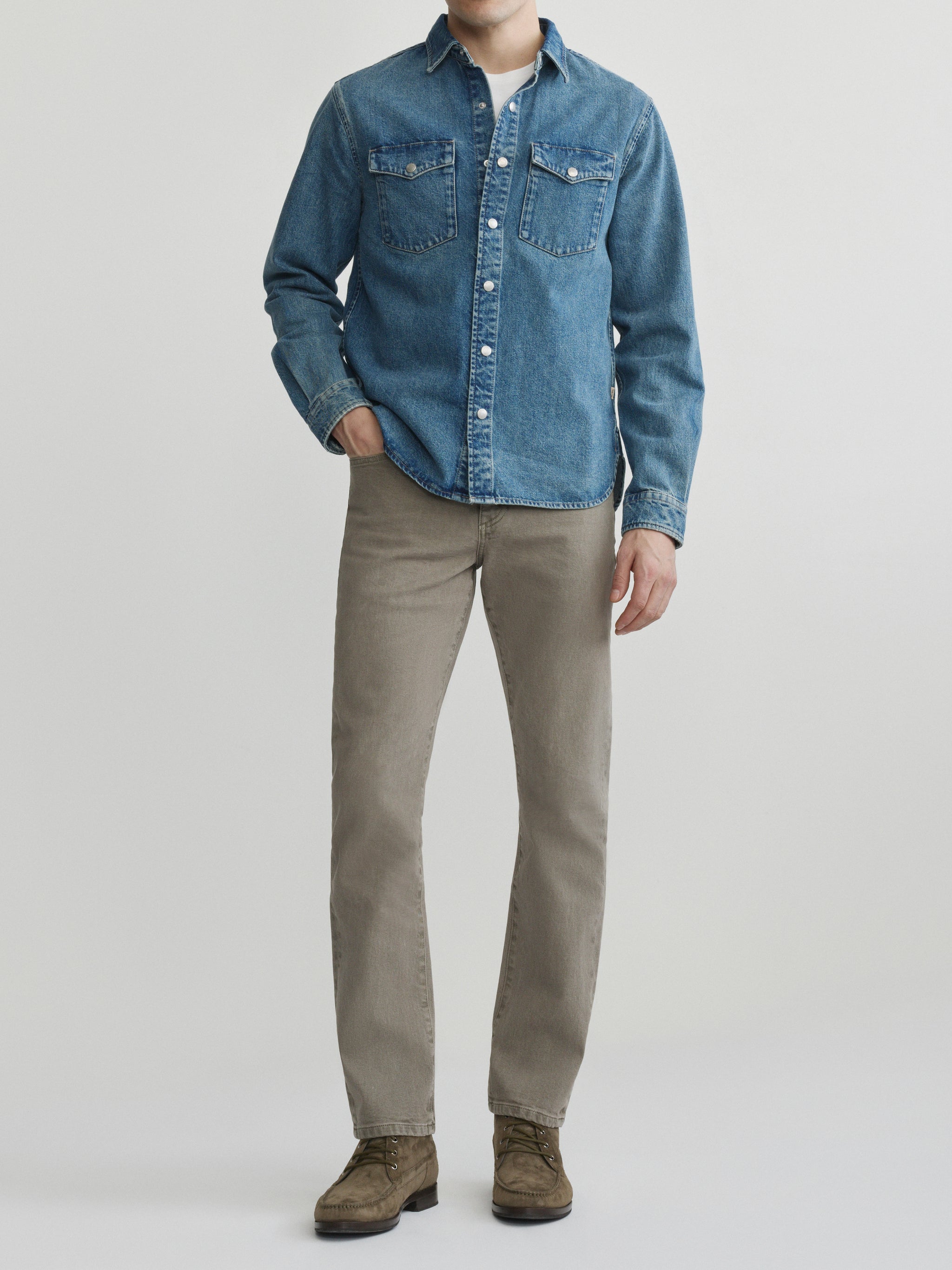 Dominick Denim Shirt | Blue Ridge