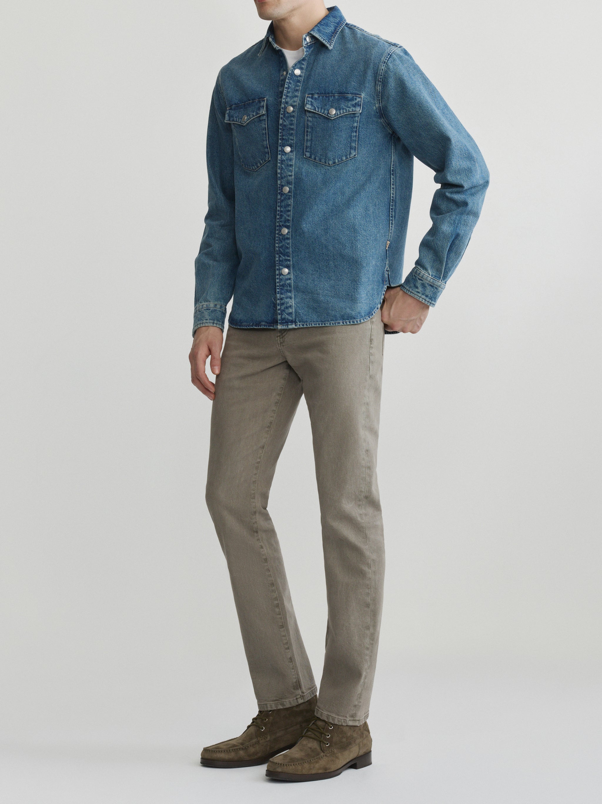 Russell Slim Straight Jeans | Storm