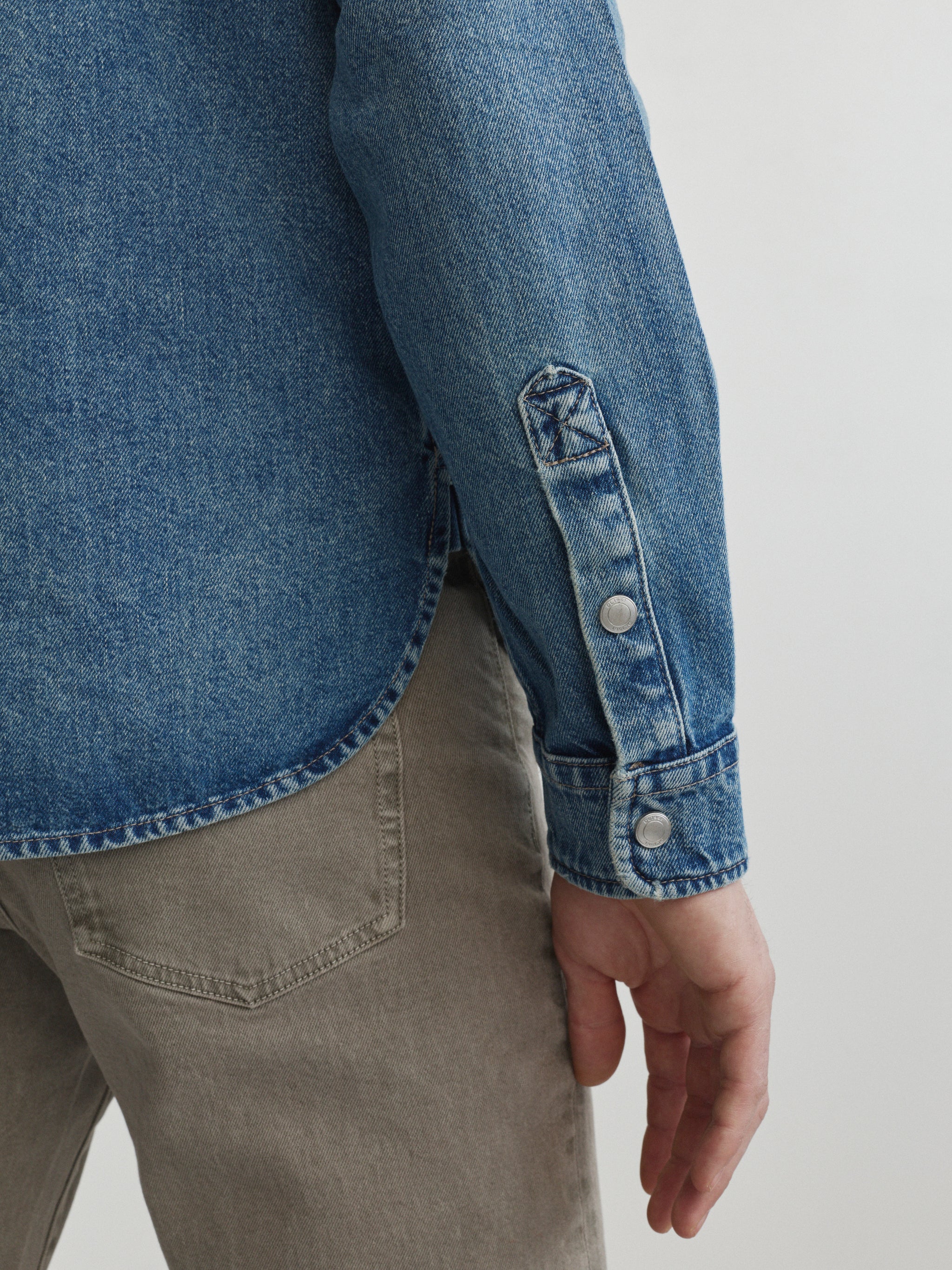 Dominick Denim Shirt | Blue Ridge