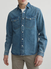 Dominick Denim Shirt | Blue Ridge