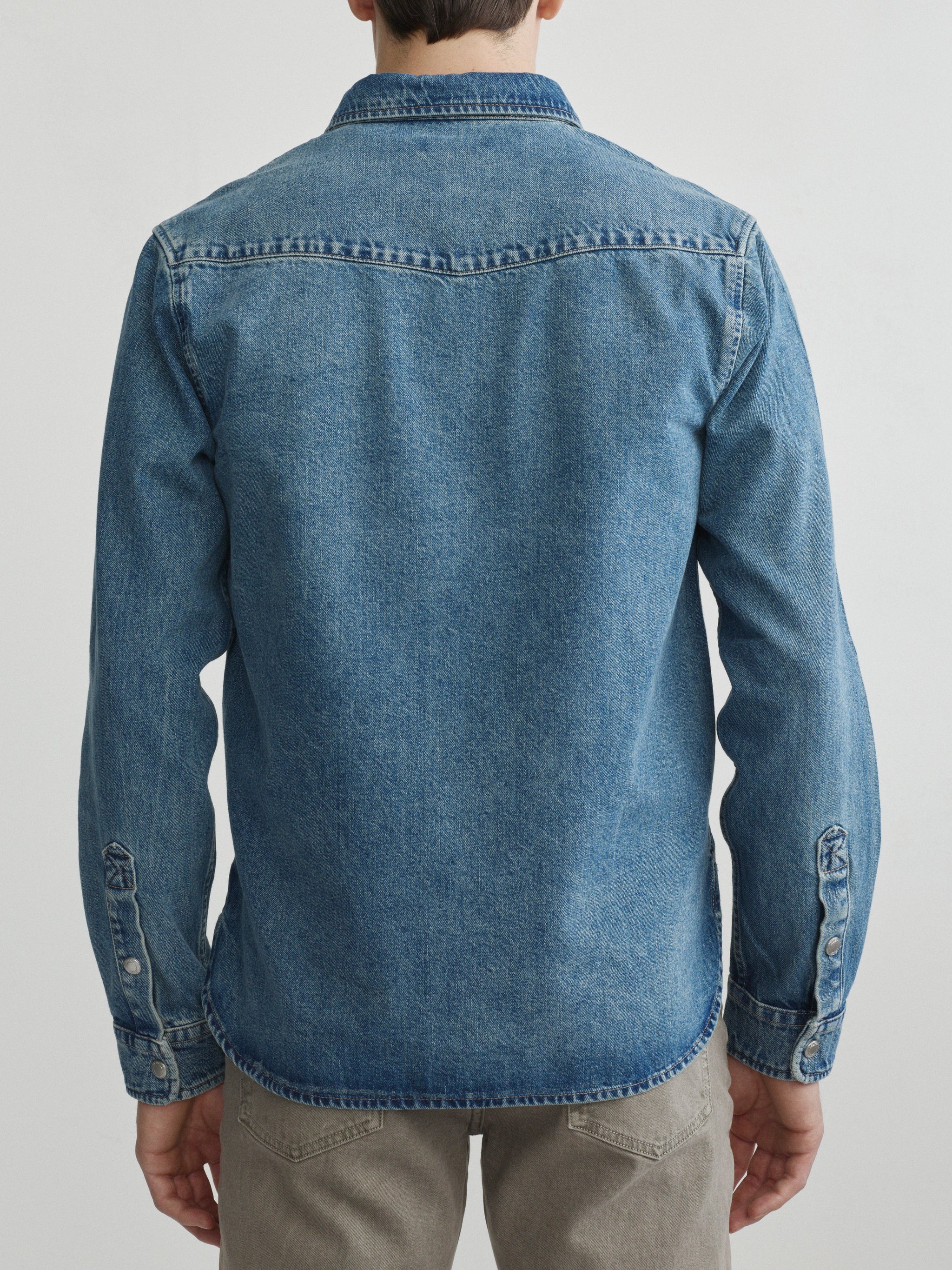 Dominick Denim Shirt | Blue Ridge