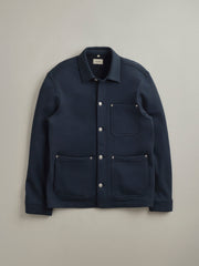 Sean Knit Shirt Jacket | Classic Navy