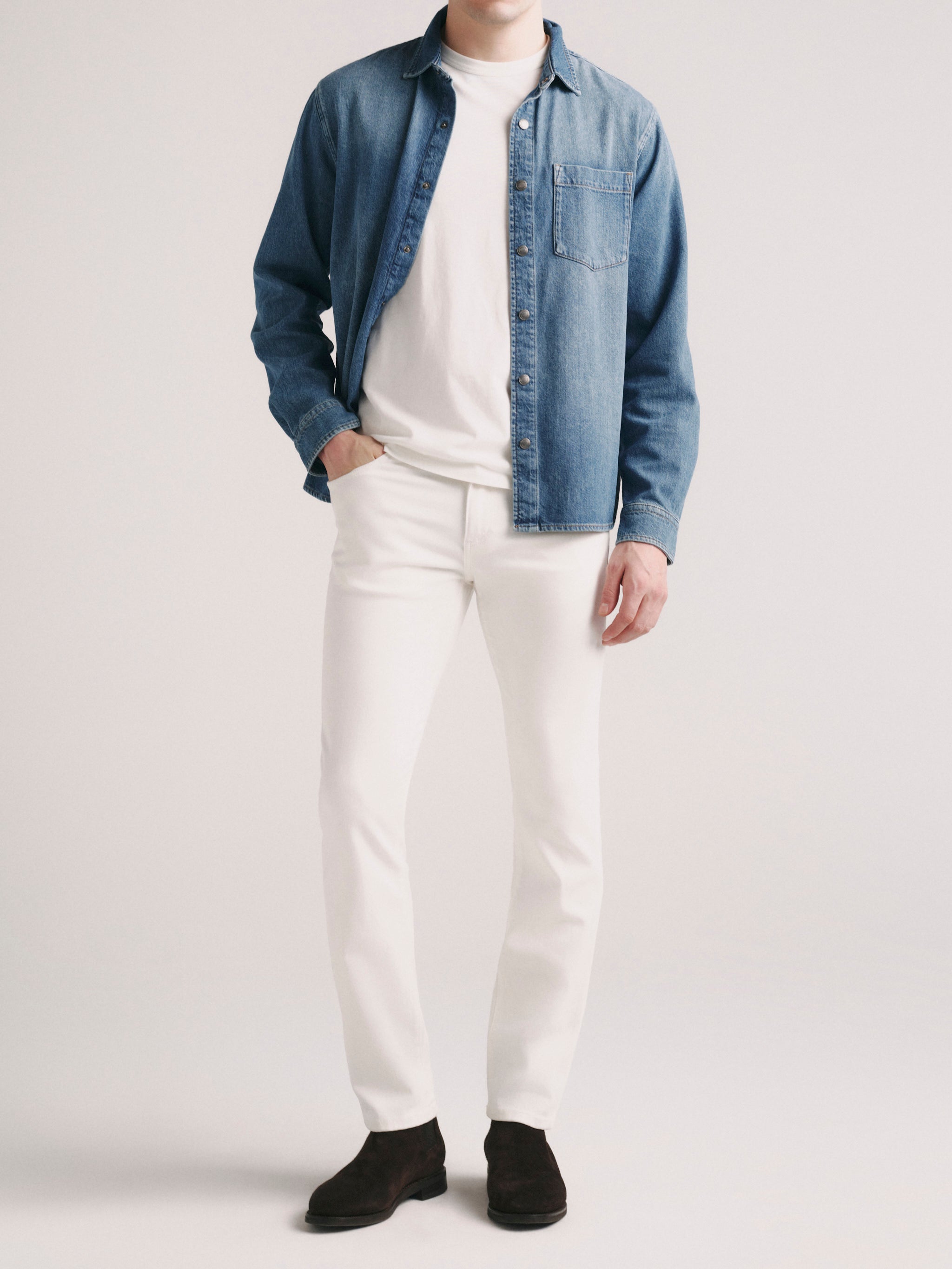 Dominick Denim Shirt | Dark Lapis