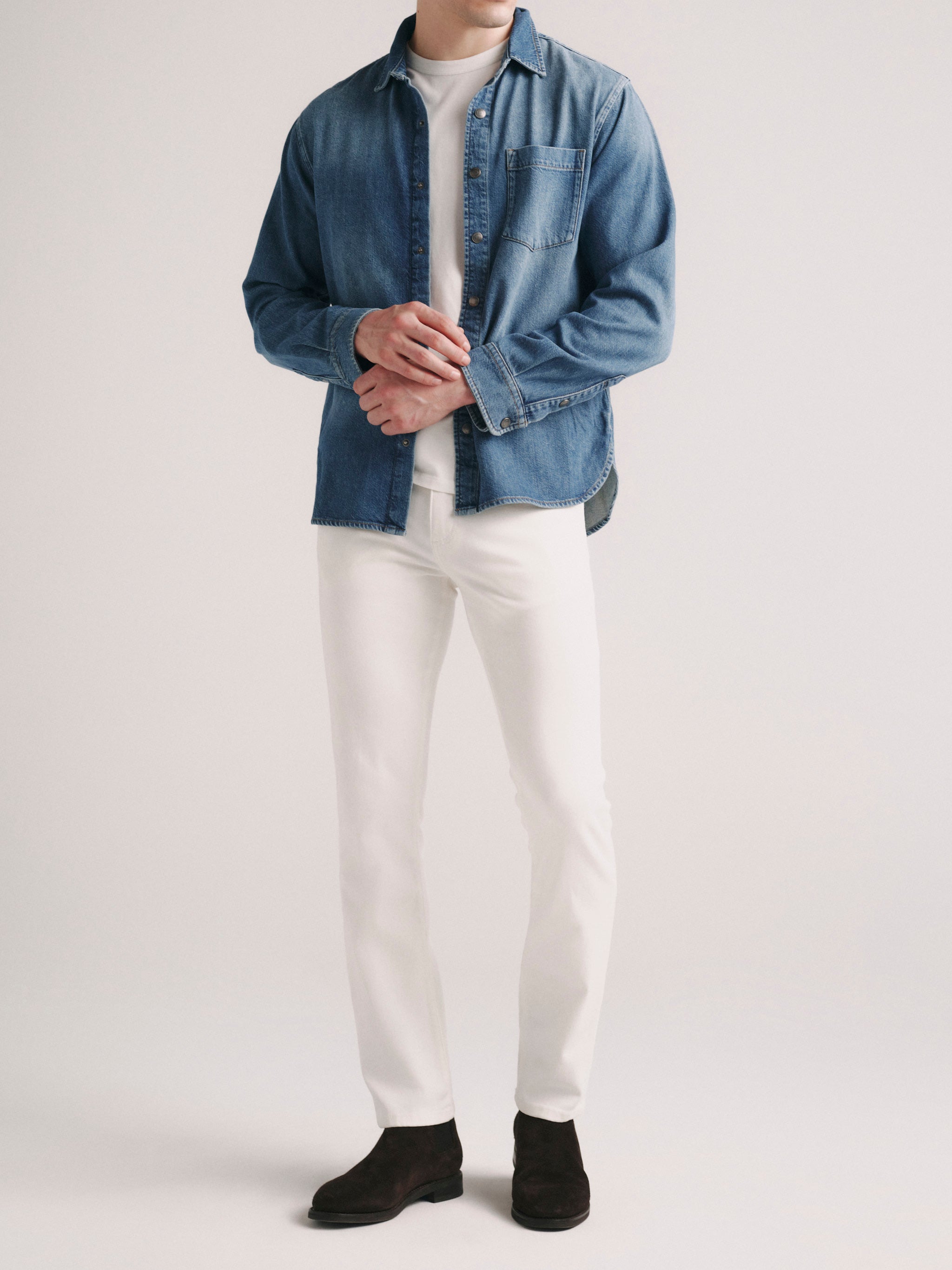Dominick Denim Shirt | Dark Lapis