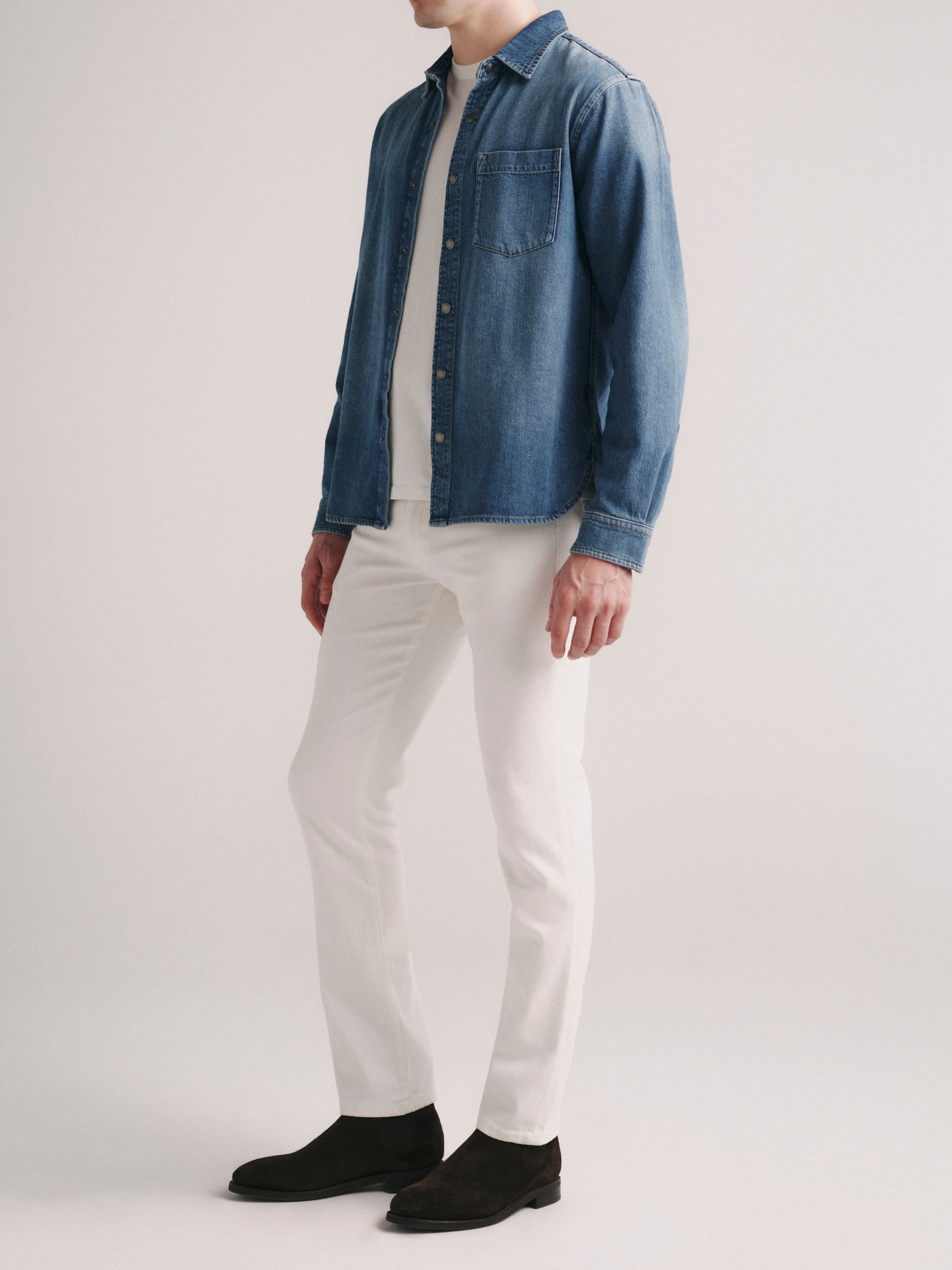 Dominick Denim Shirt | Dark Lapis