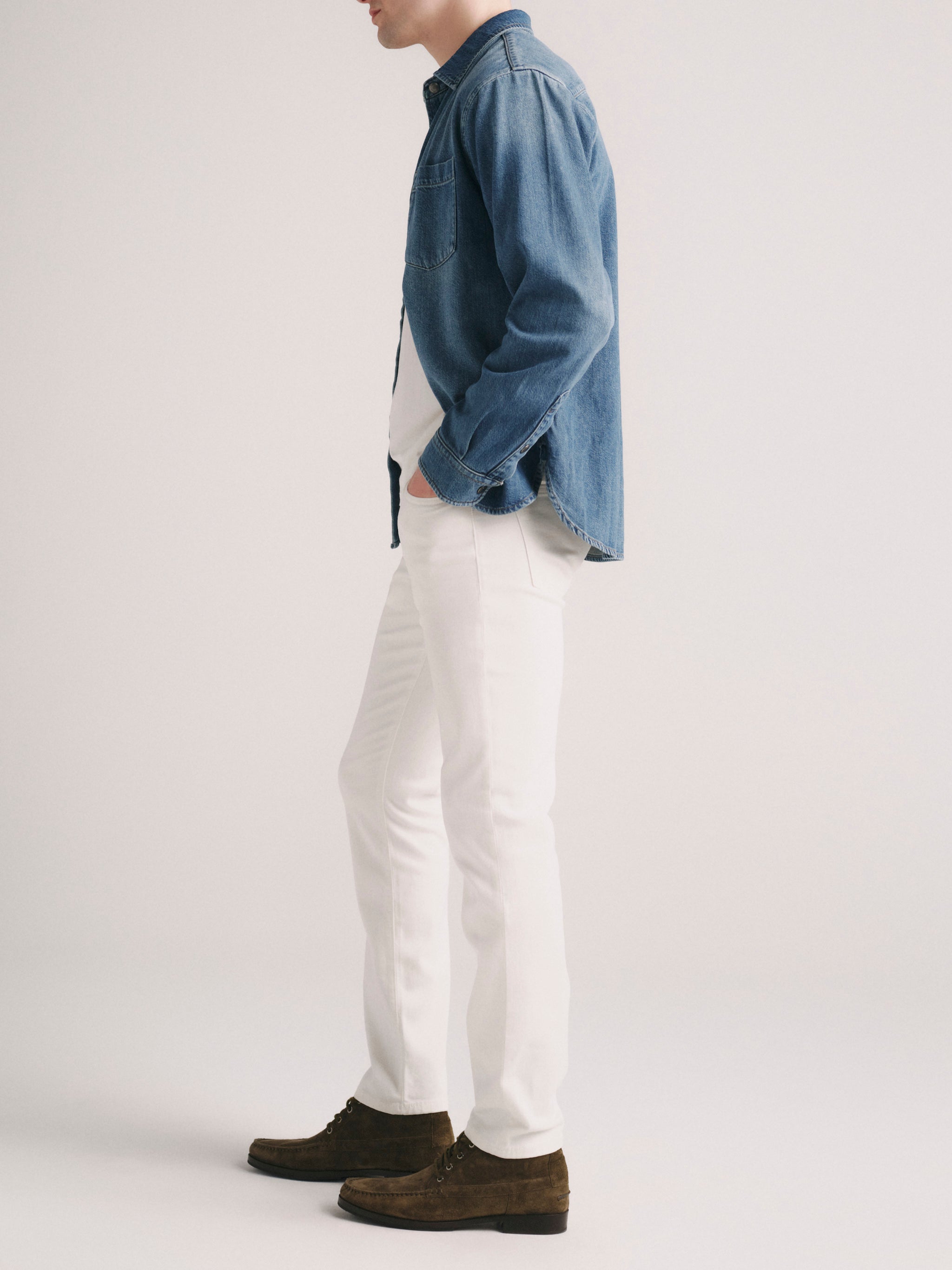 Dominick Denim Shirt | Dark Lapis