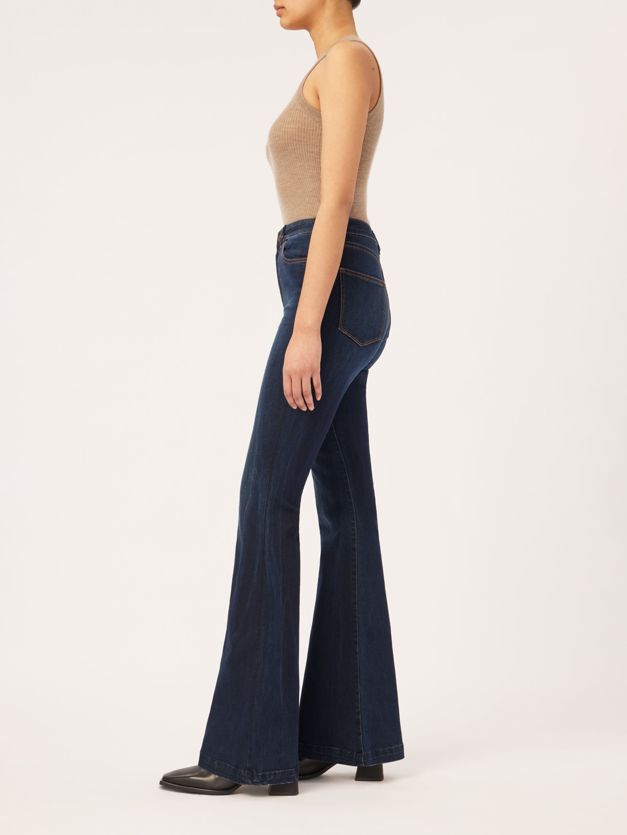 Ultra High Rise Flare Bootcut Jeans