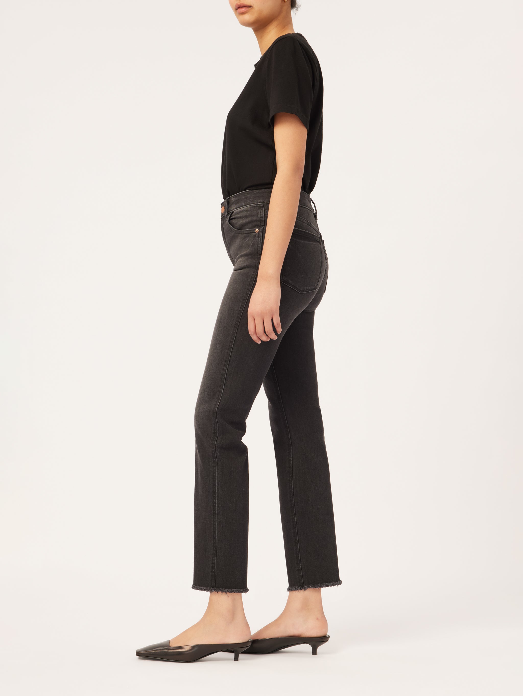 Levi's Wedgie Straight Jeans Black Heart
