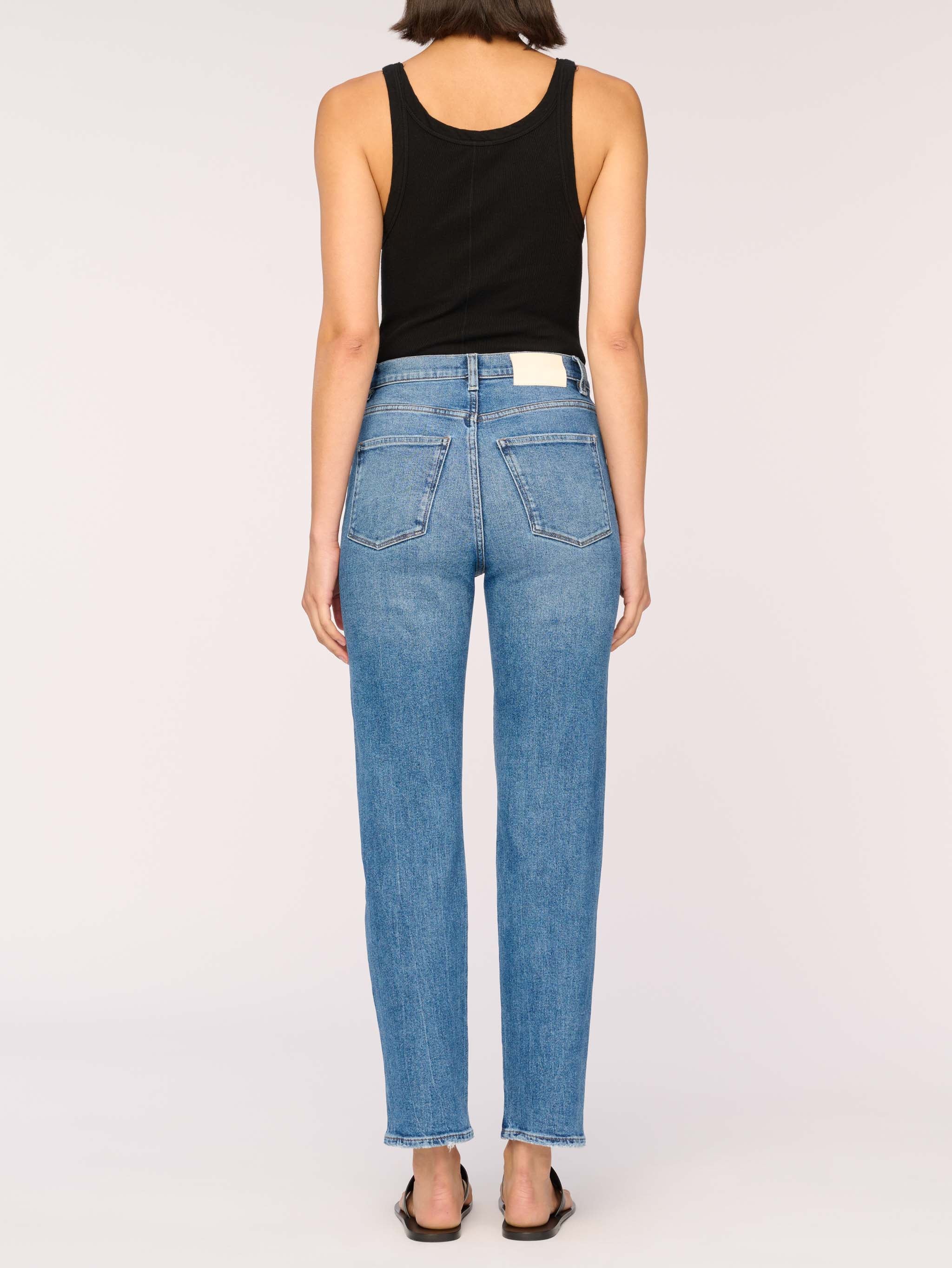 Cigarette high waist jeans Ava - DNM G-635 - Outlet Jeans - Reiko Jeans