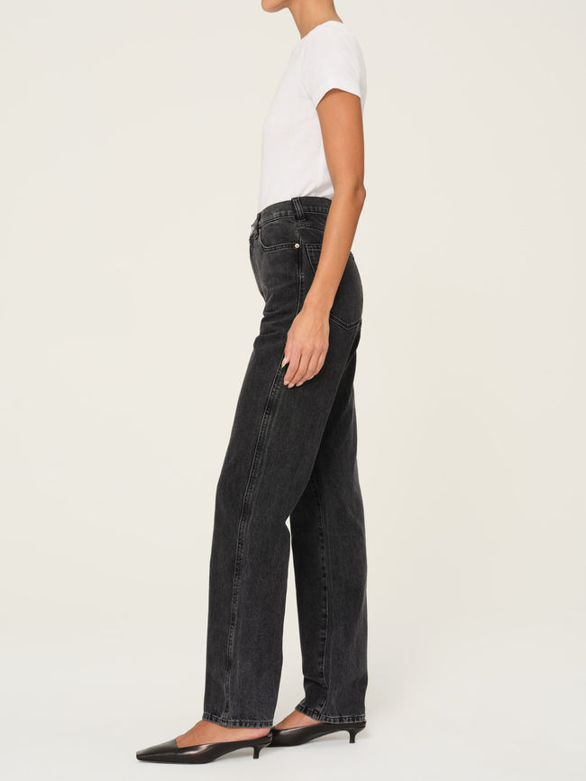 Demie Straight High Rise 31" Jeans | Nightshade