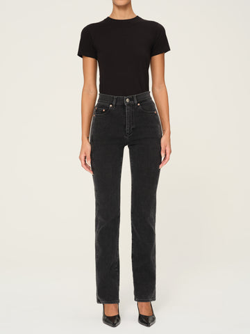 Patti Straight High Rise 31" Jeans | Eclipse Paneled