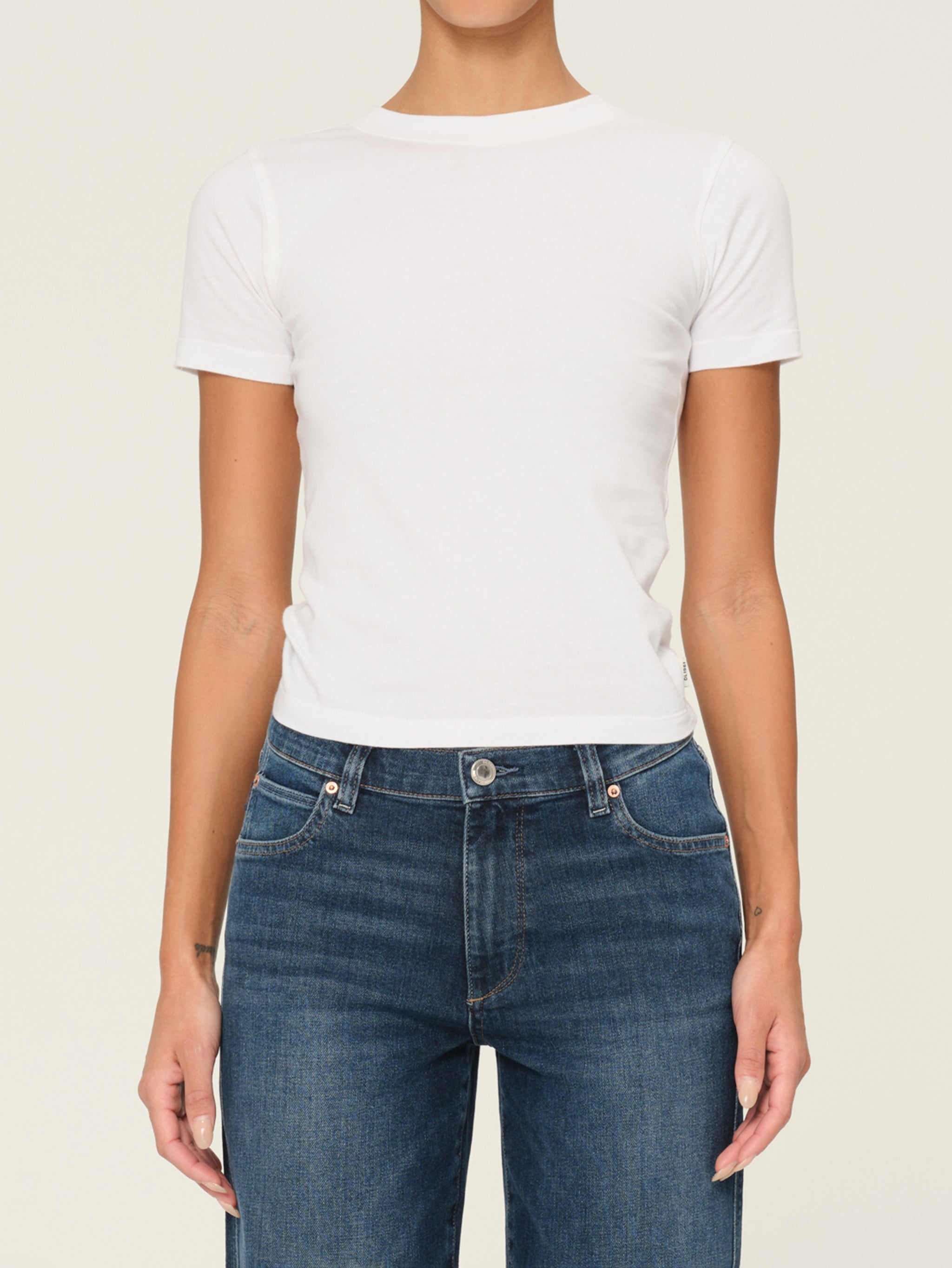 Refined Tee | White