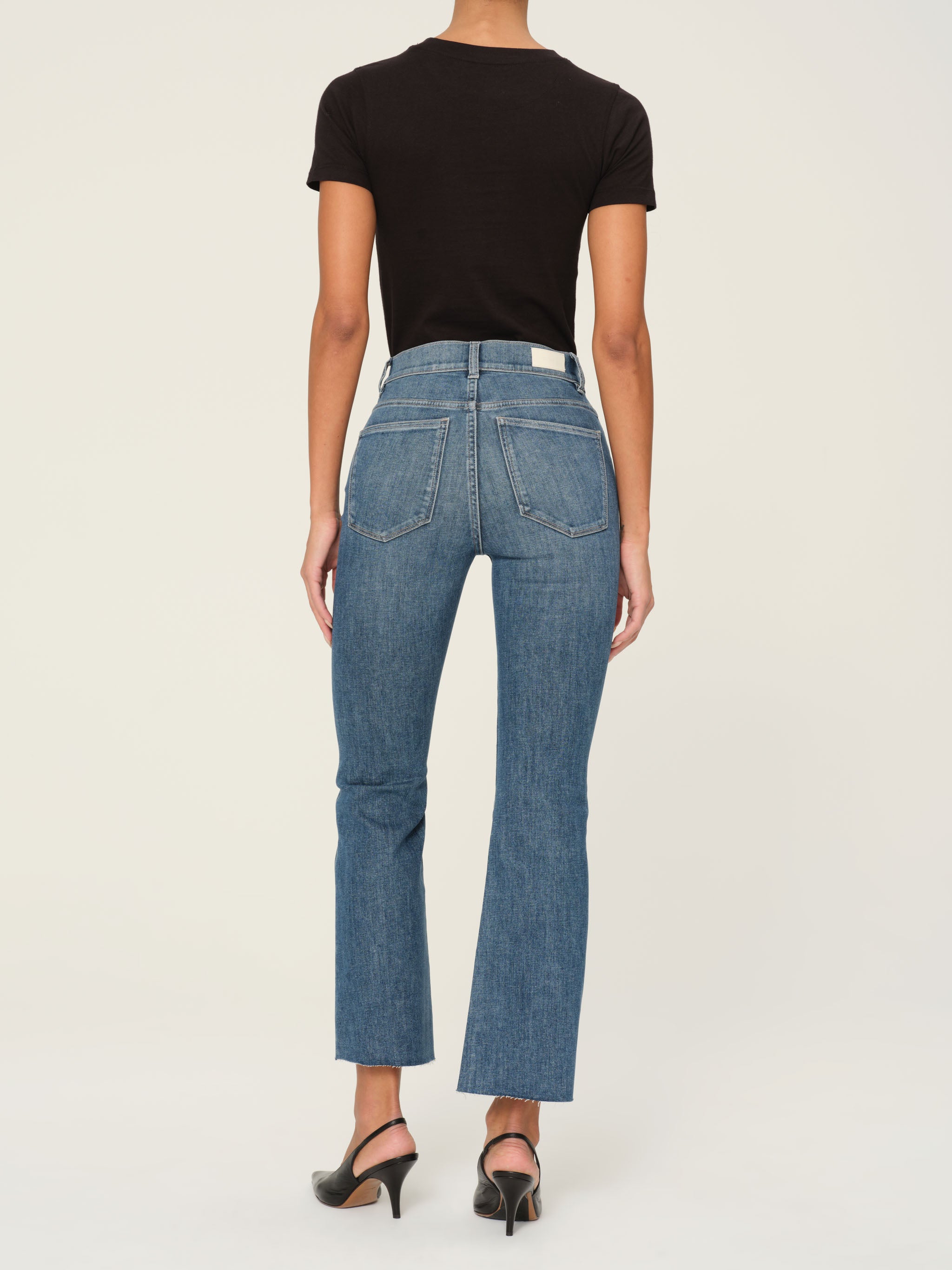 Bridget Boot High Rise Instasculpt Crop Jeans | Sea Harbor