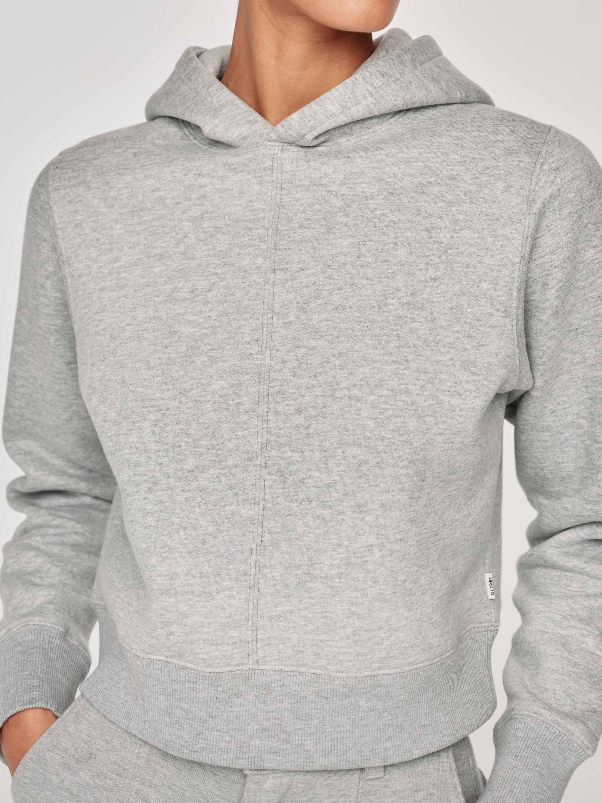 Shrunken Hoodie | Heather Grey