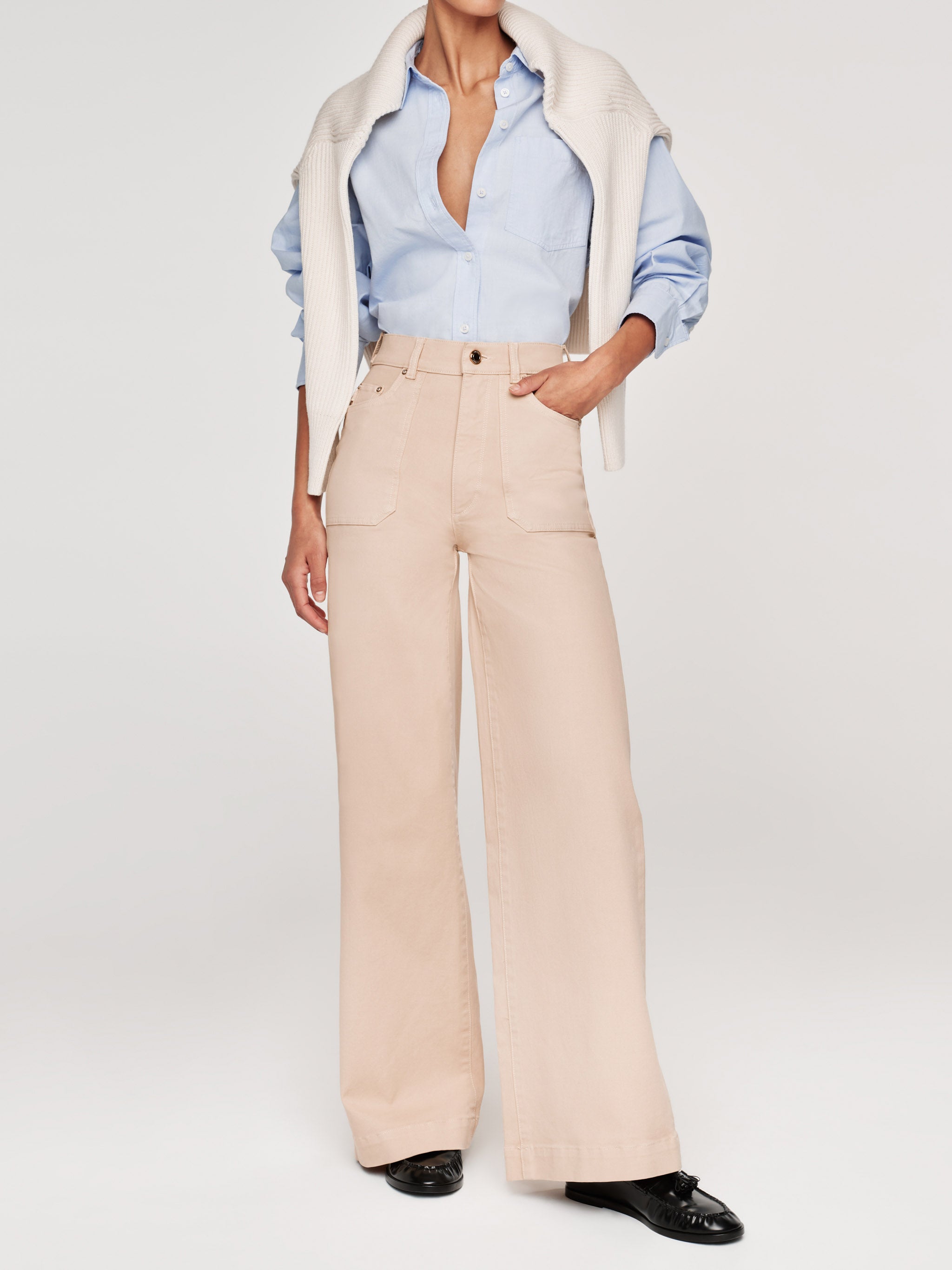 Hepburn Wide Leg High Rise 32