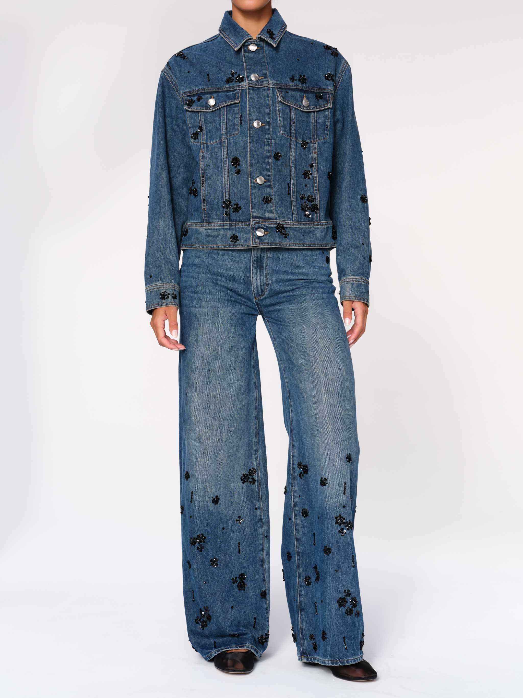 Jodie Denim Jacket | Embellished