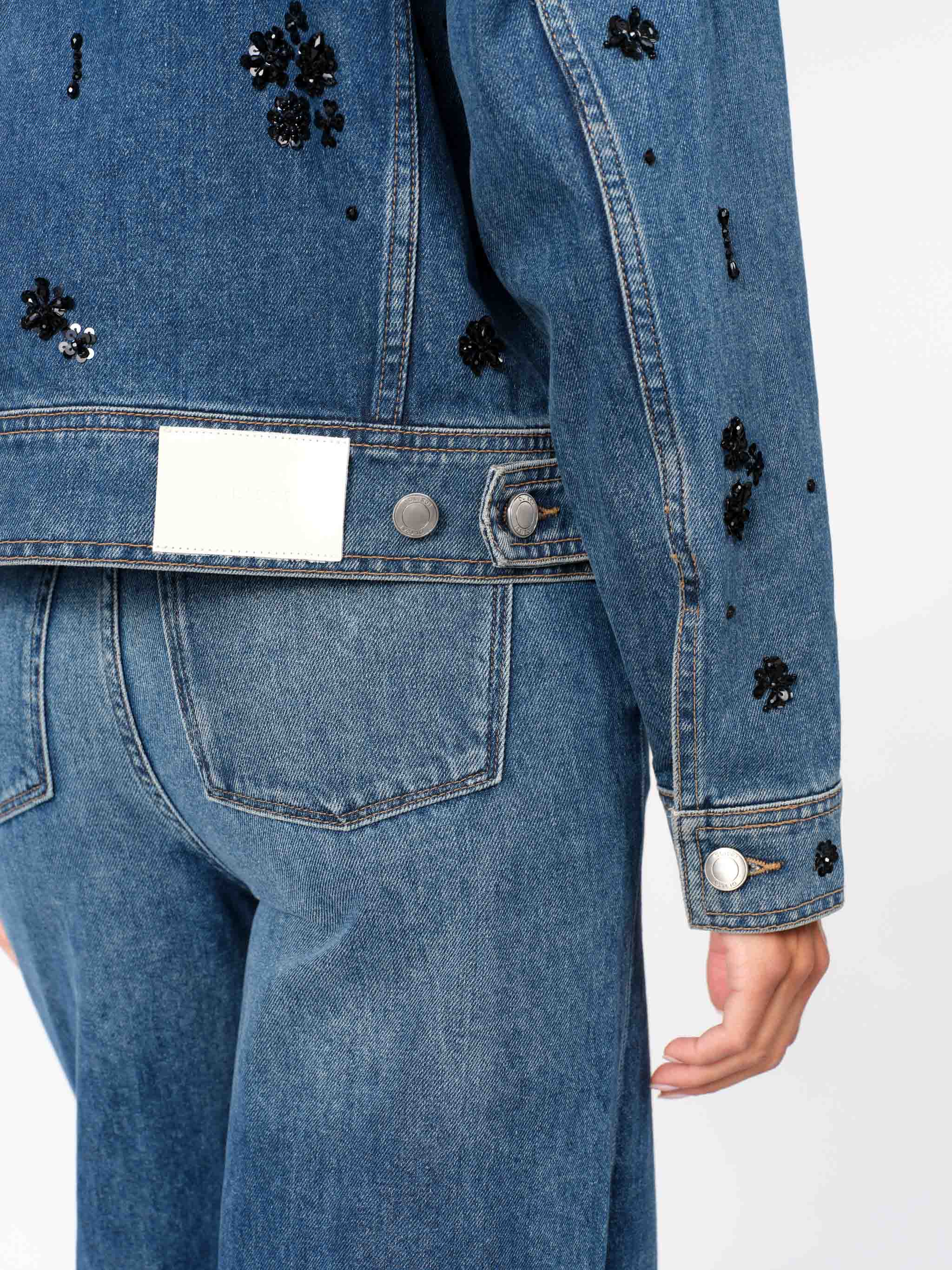 Jodie Denim Jacket | Embellished