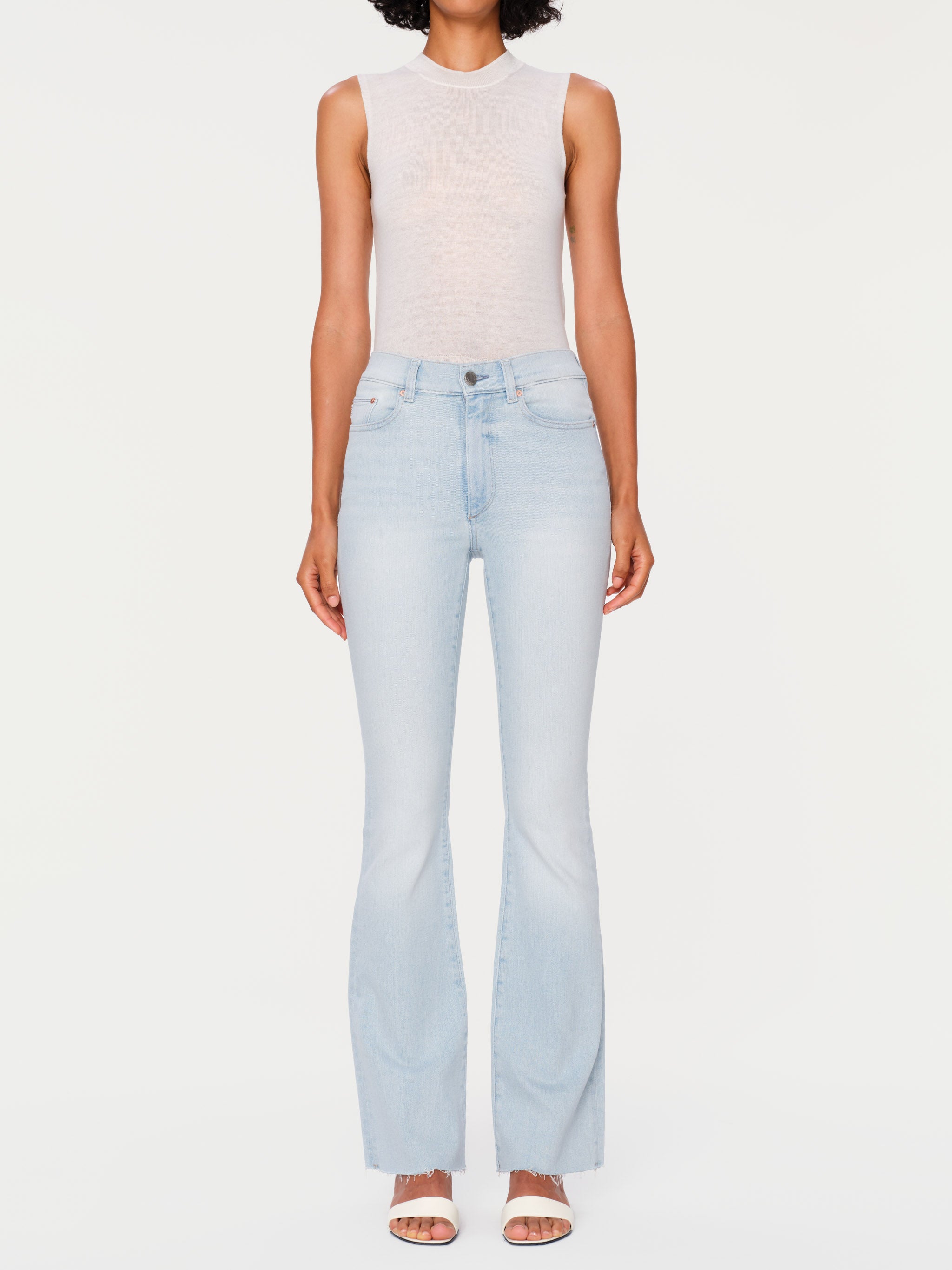 Women's Light Blue Boot Cut Jeans